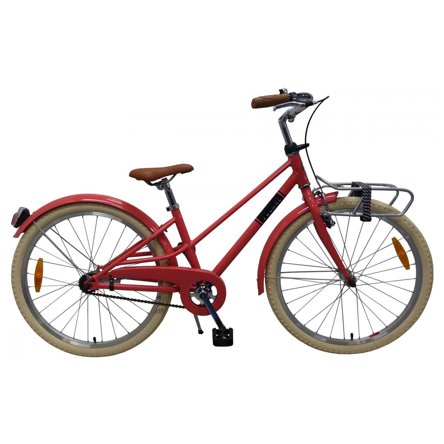 Volare Melody Fiets - 24 inch - Pastel Rood