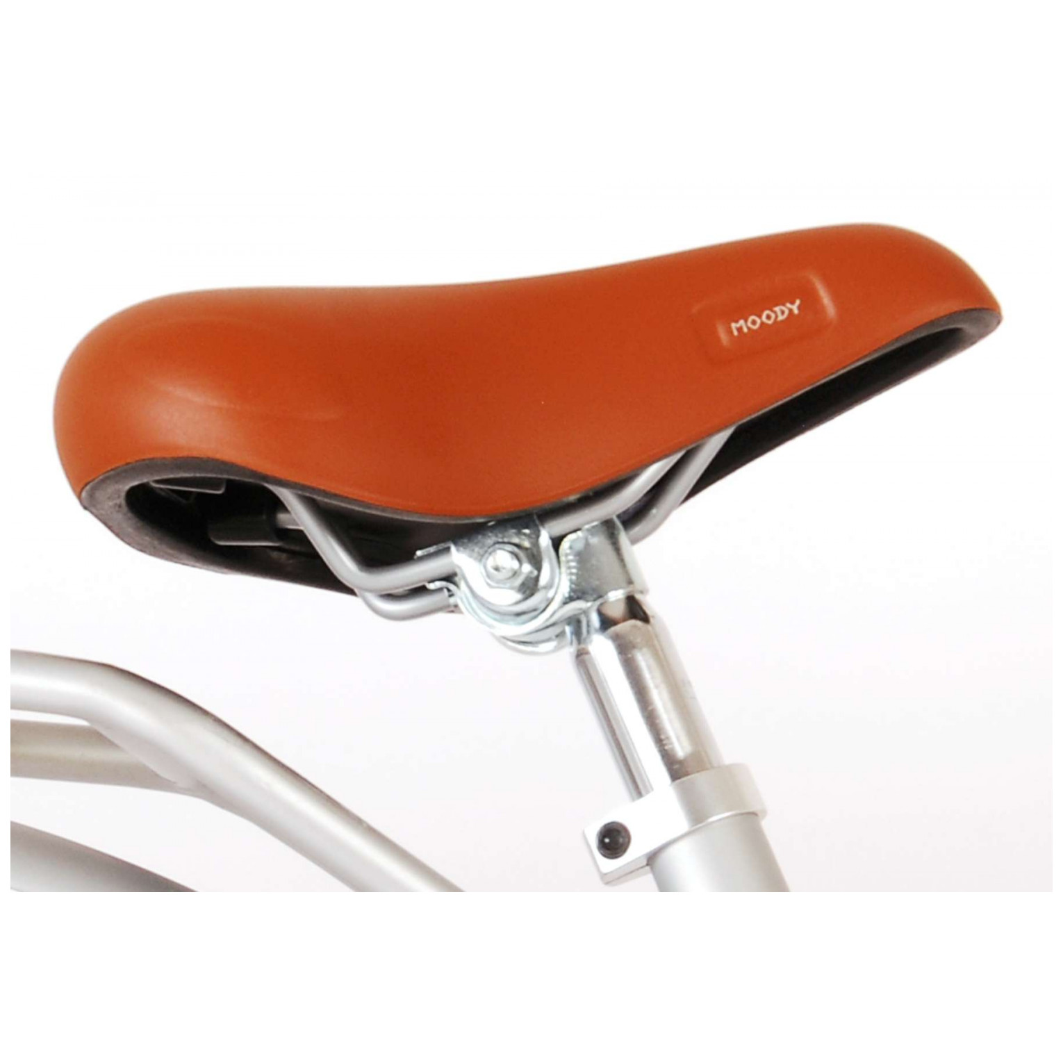 Volare Classic Oma Damesfiets - 45 centimeter - Mat Zilver