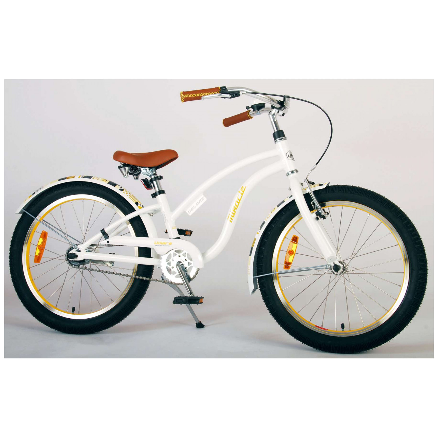 Volare Miracle Cruiser Fiets - 20 inch - Wit