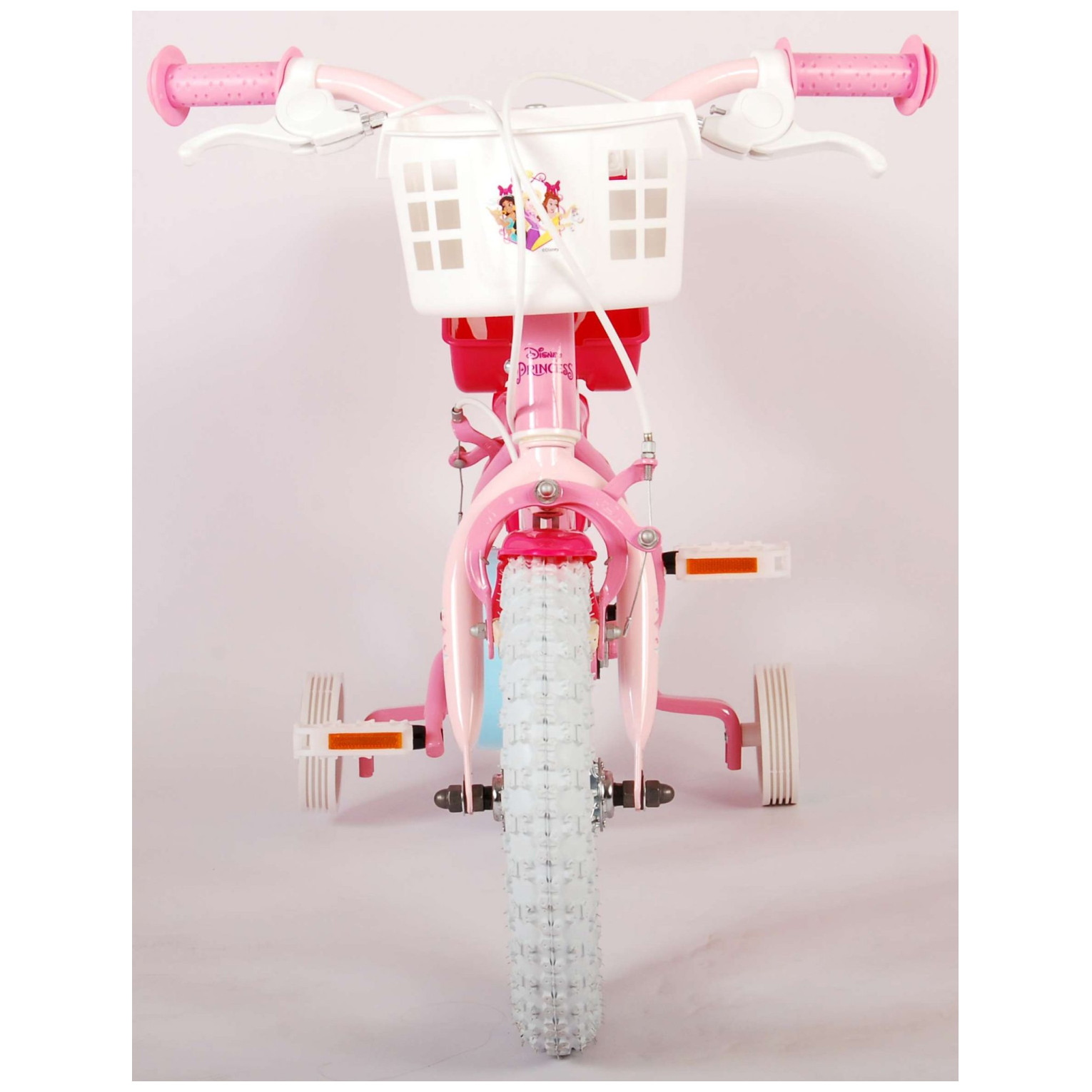 Disney Princess Fiets - 12 inch - Roze - Twee Handremmen