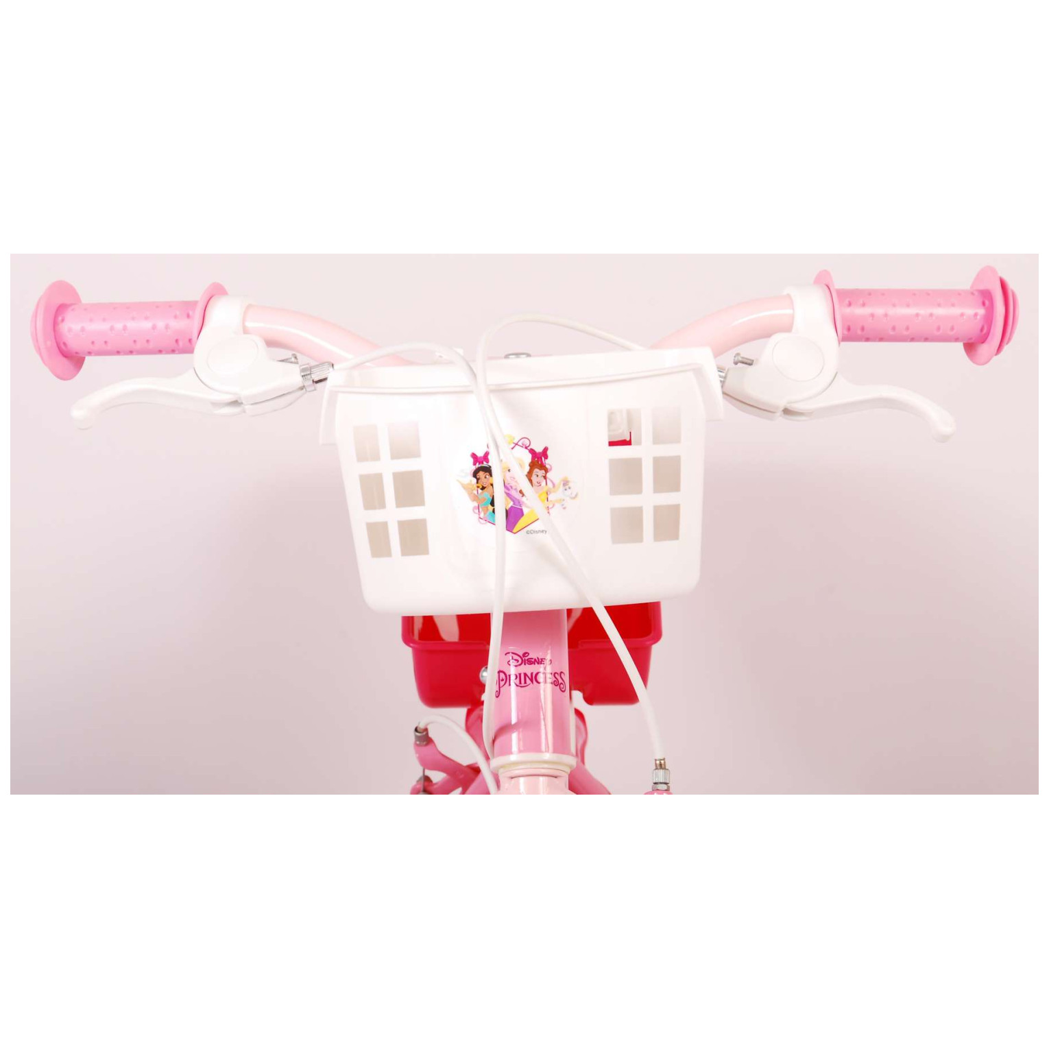 Disney Princess Fiets - 12 inch - Roze - Twee Handremmen