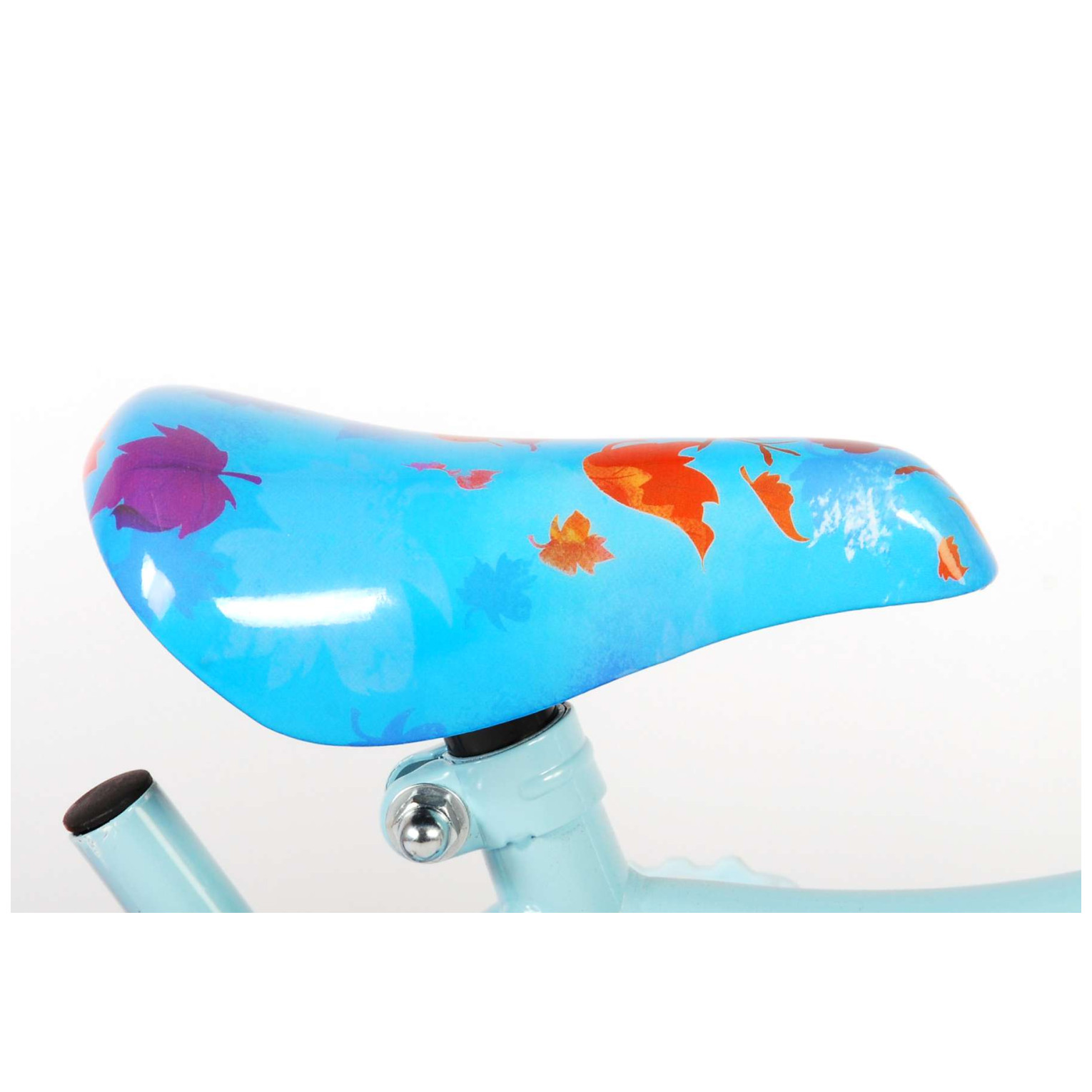 Disney Frozen 2 Fiets - 10 inch - Blauw/Paars - Doortrapper