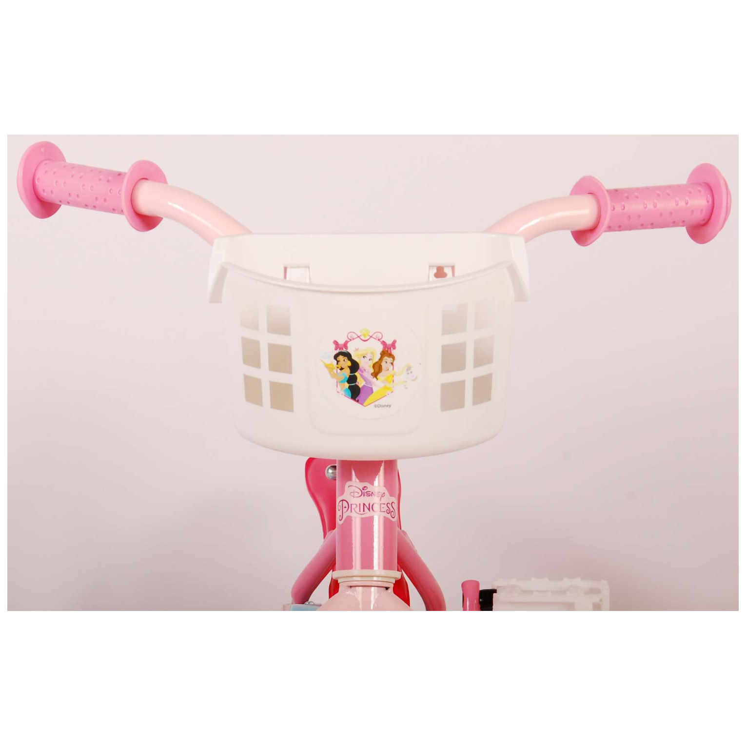 Disney Princess Fiets - 10 inch - Roze - Doortrapper