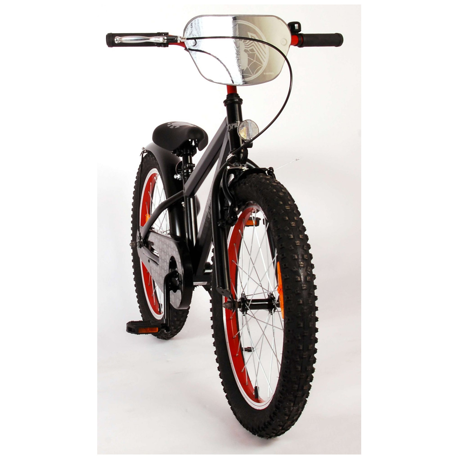 Spider-Man - Fiets - 20 inch - Mat Zwart - 2 Handremmen