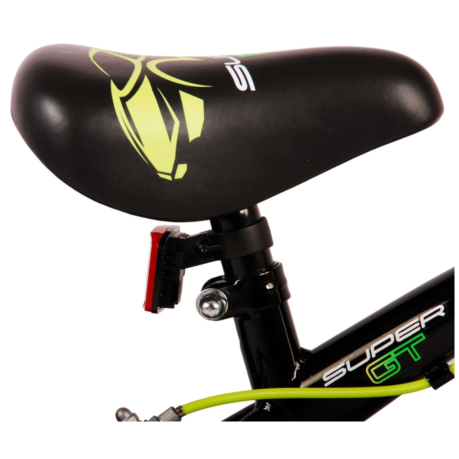 Volare Super GT Fiets - 12 inch - Groen - Twee handremmen