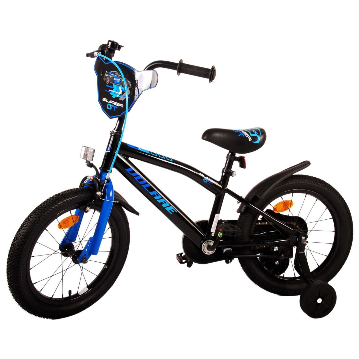 Volare Super GT Fiets - 16 inch - Blauw