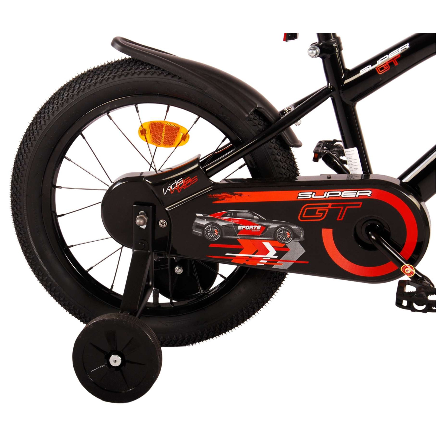 Volare Super GT Fiets - 16 inch - Rood