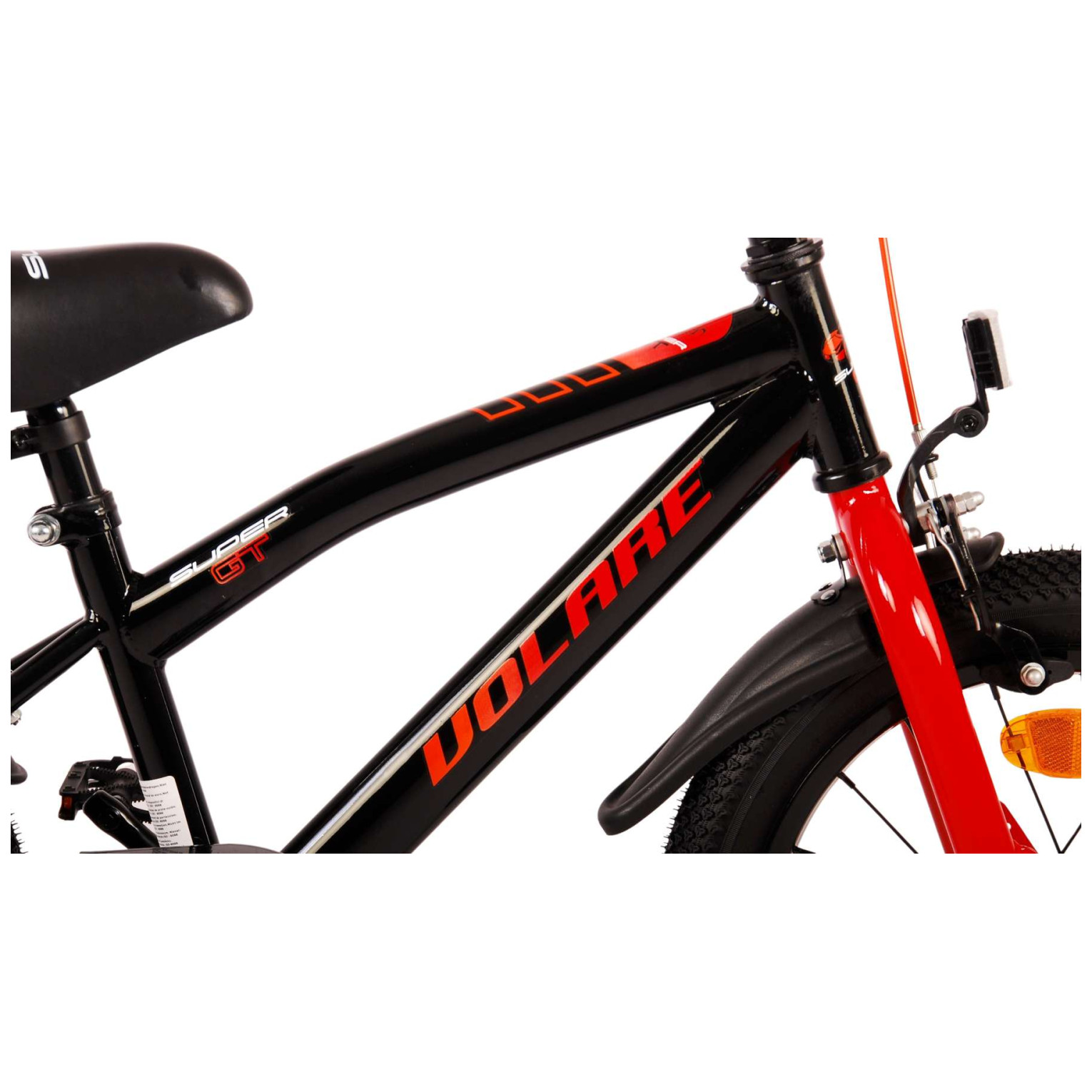 Volare Super GT Fiets - 16 inch - Rood