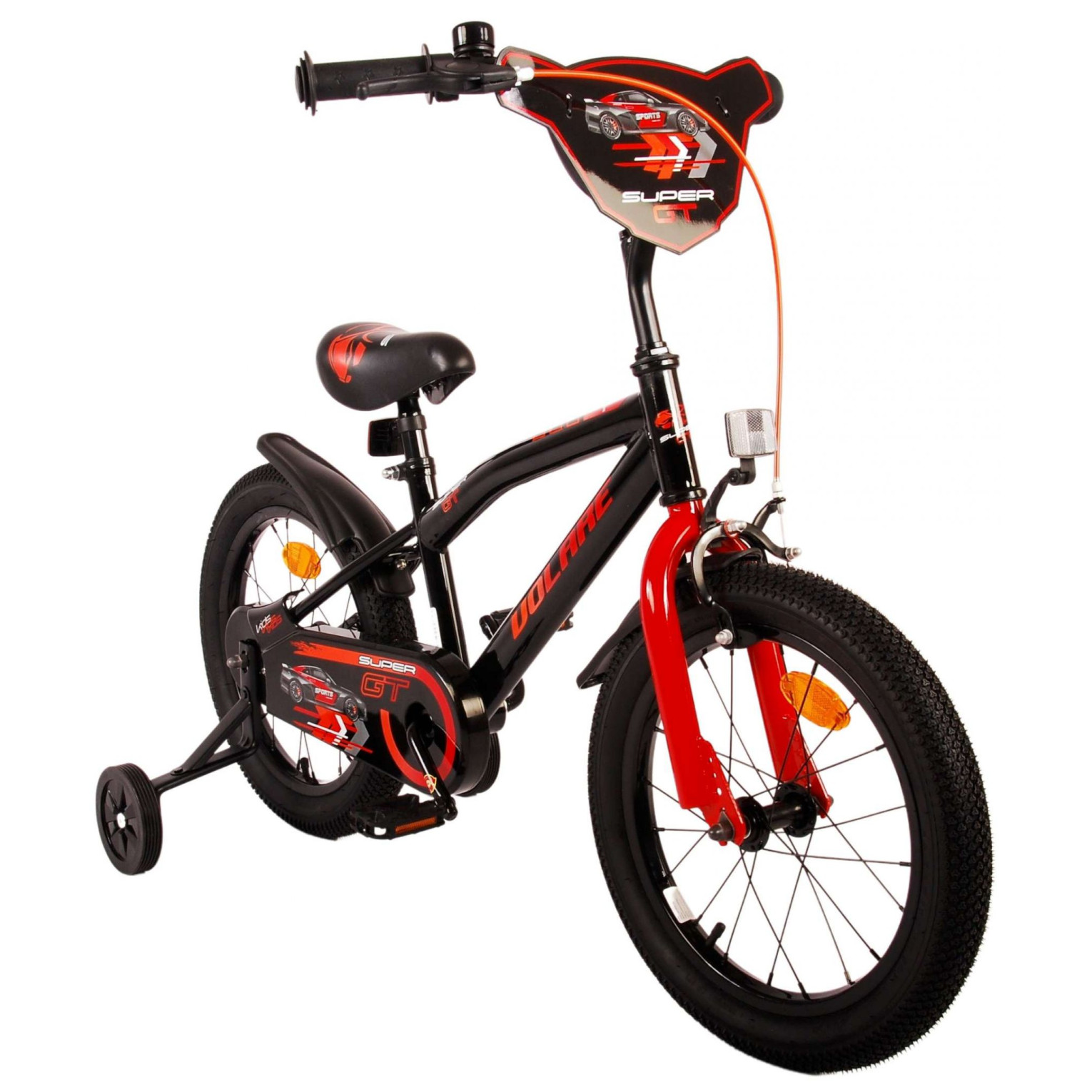 Volare Super GT Fiets - 16 inch - Rood