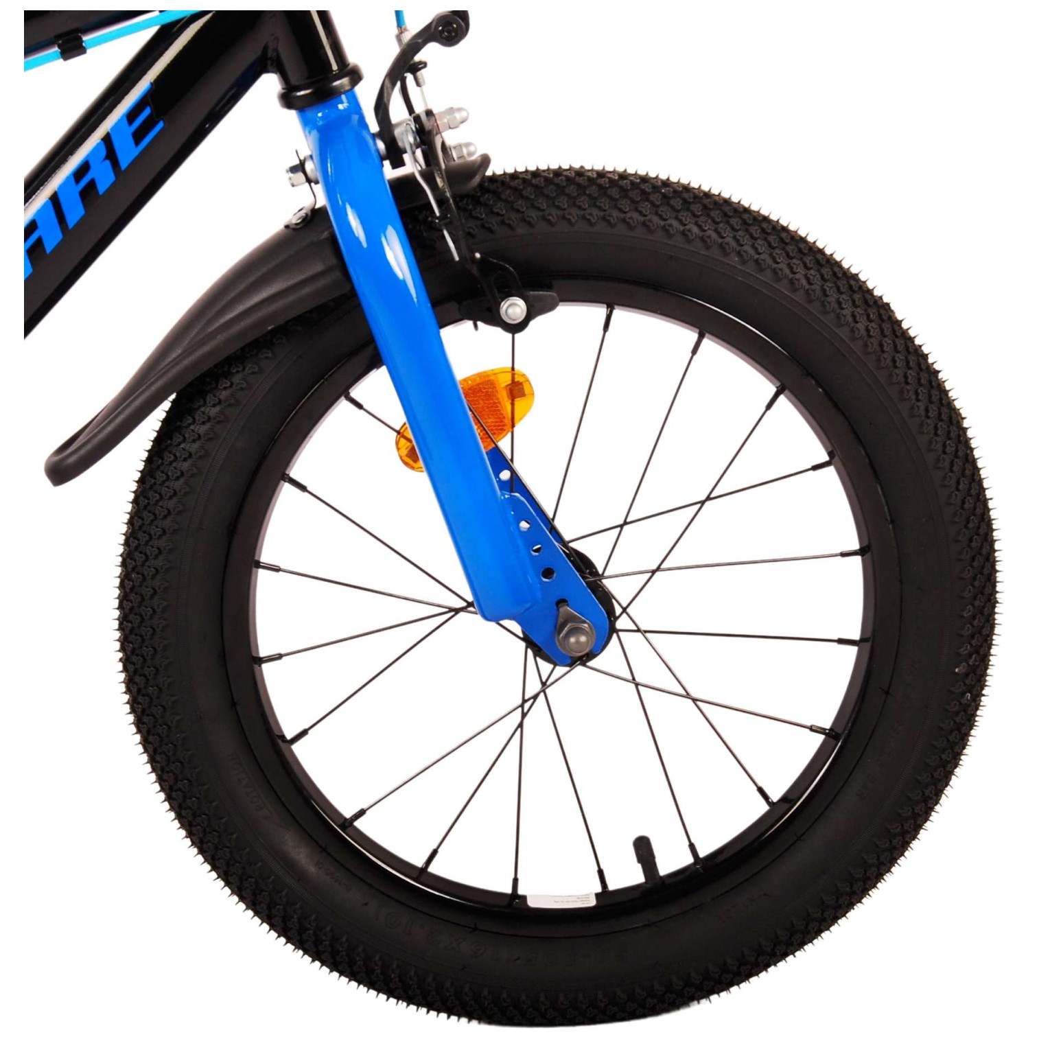 Volare Super GT Fiets - 16 inch - Blauw - Twee handremmen