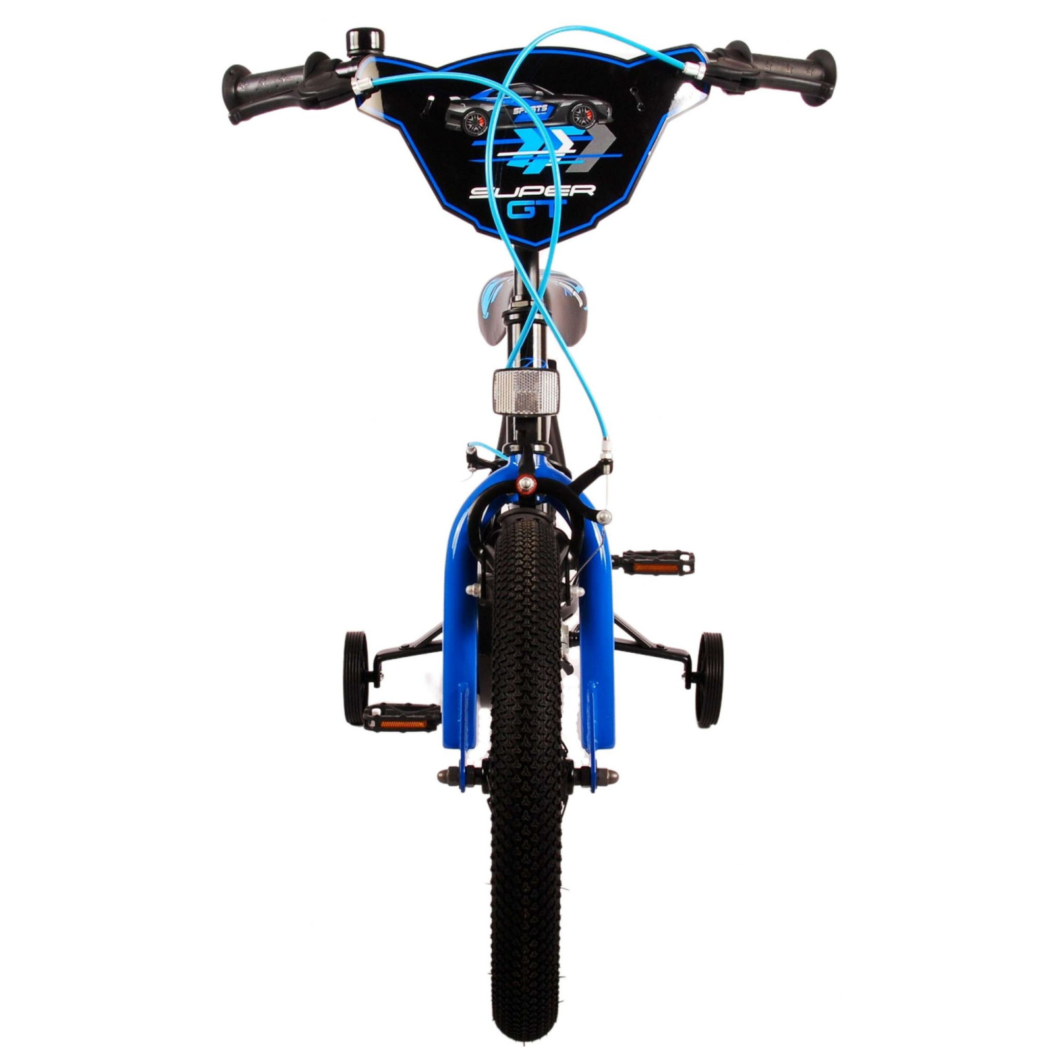 Volare Super GT Fiets - 16 inch - Blauw - Twee handremmen