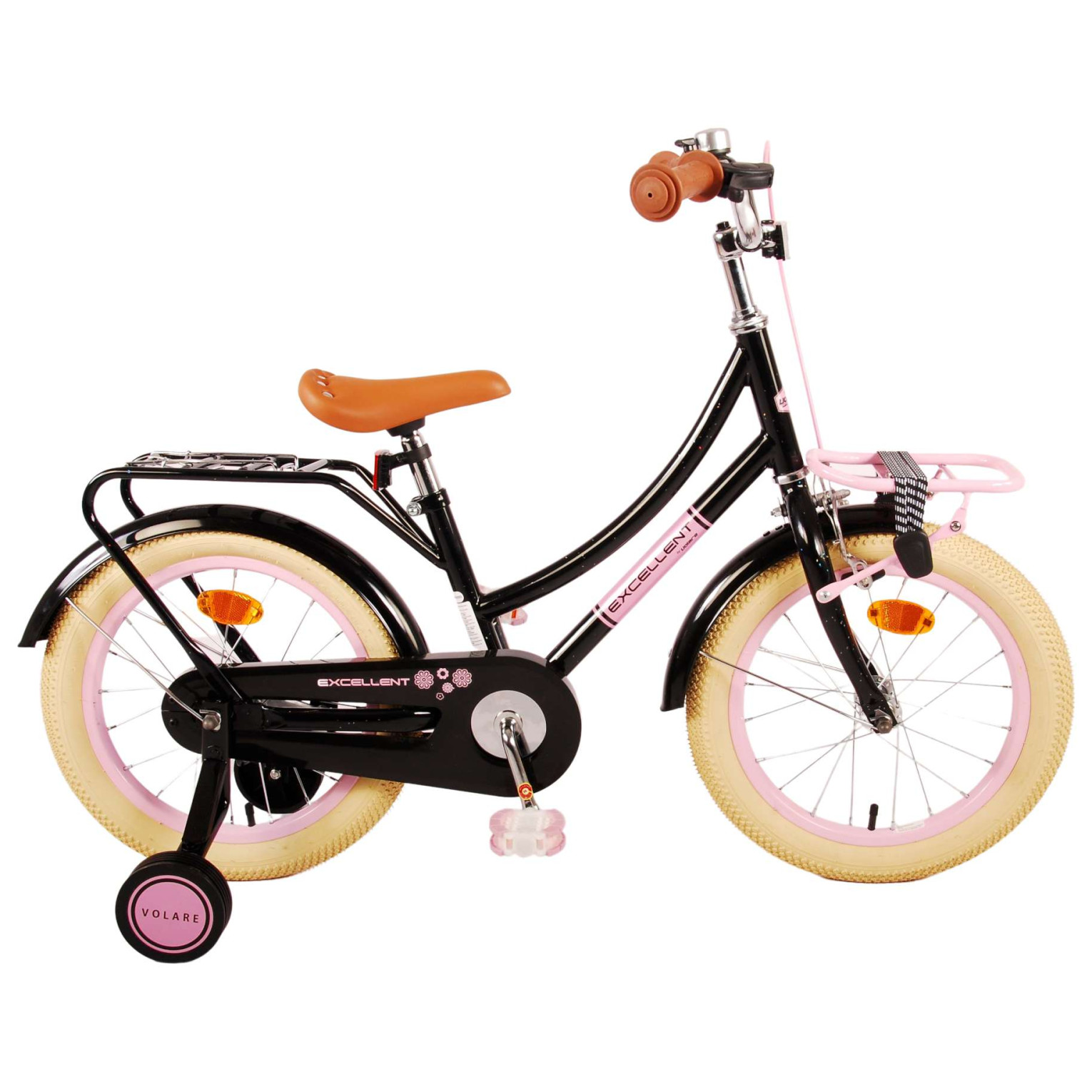 Volare Excellent Fiets - 16 inch - Zwart