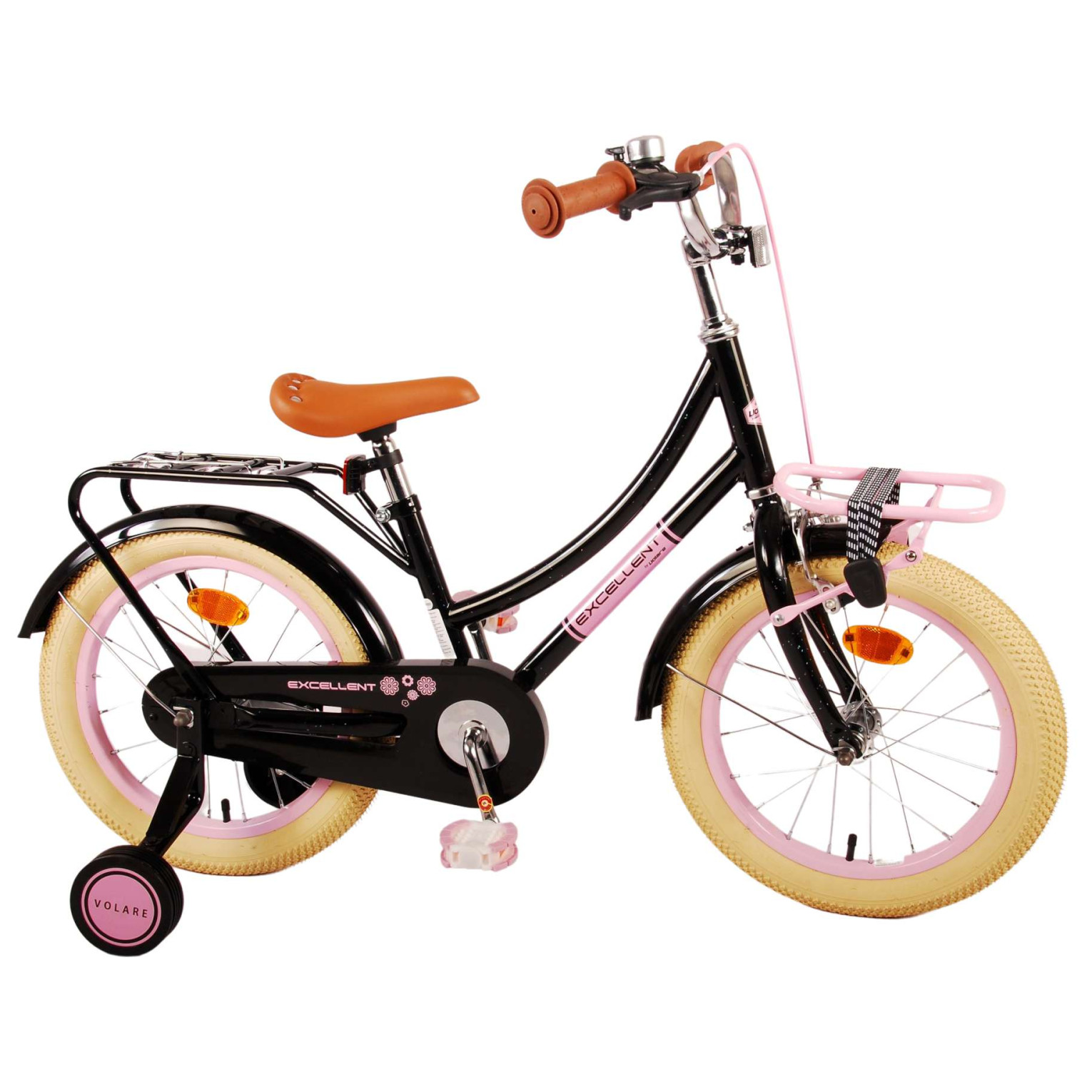 Volare Excellent Fiets - 16 inch - Zwart