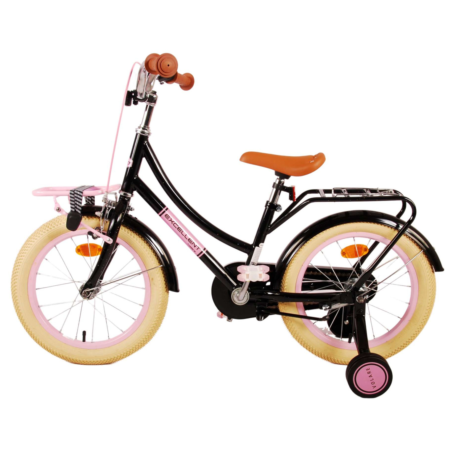 Volare Excellent Fiets - 16 inch - Zwart