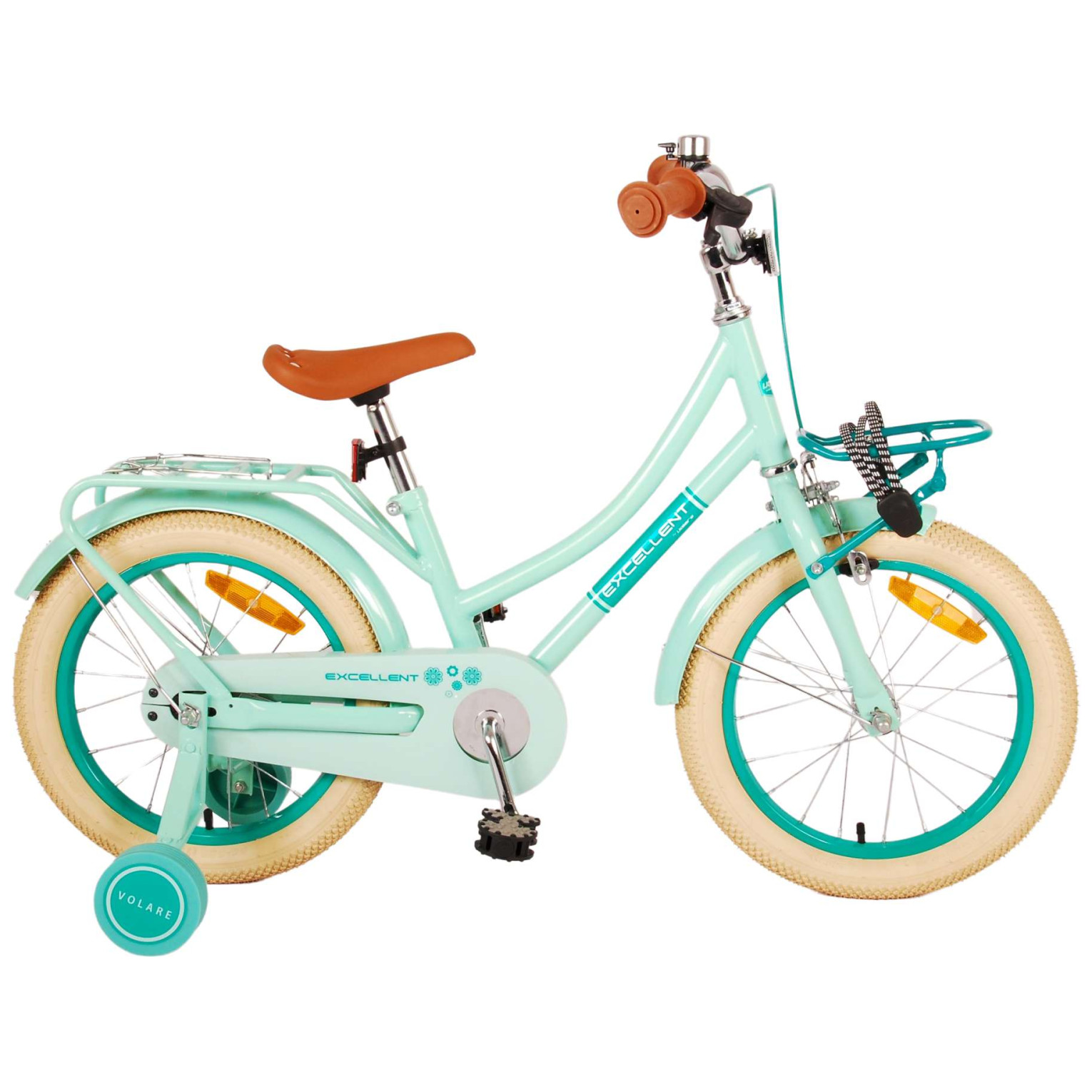 Volare Excellent Fiets - 16 inch - Groen