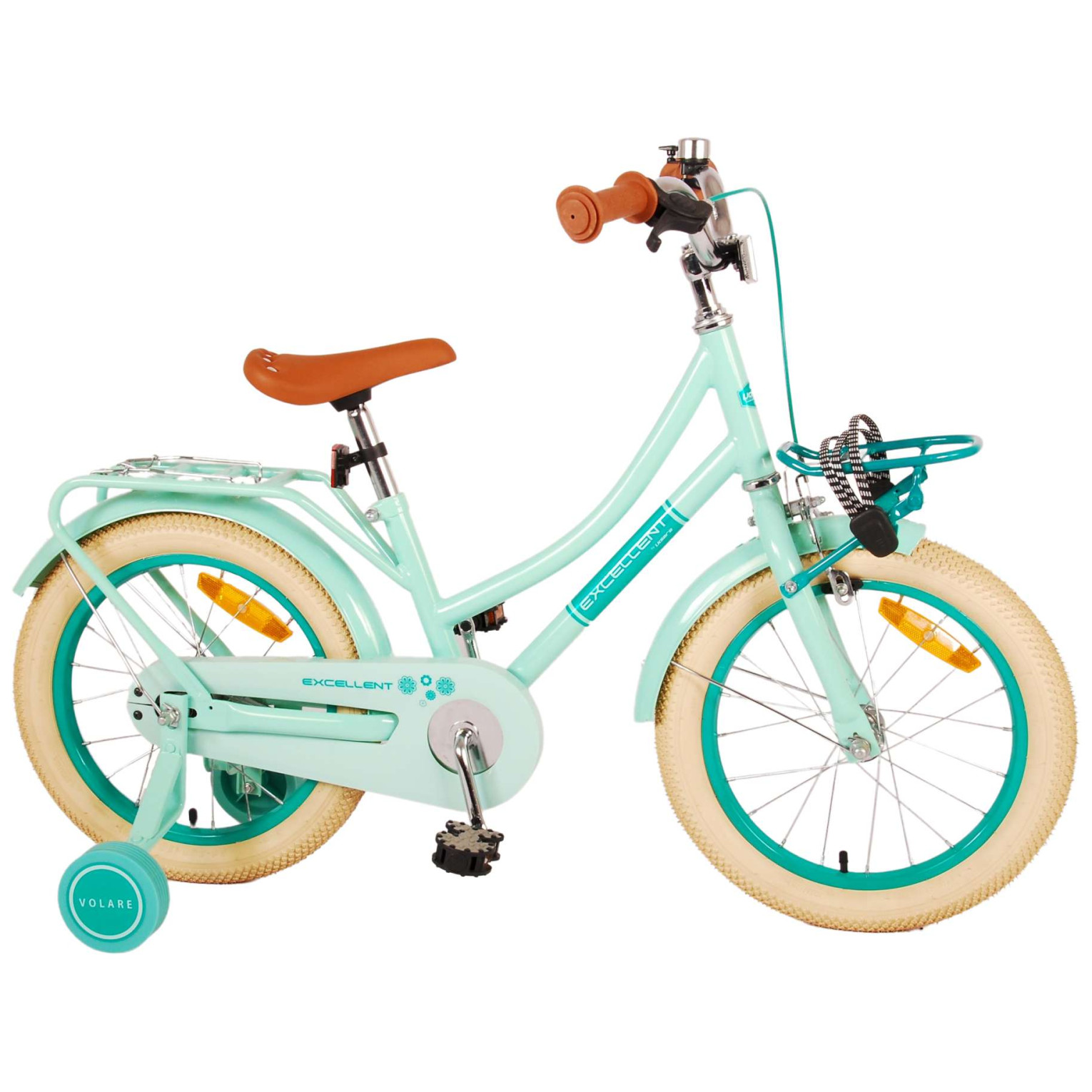 Volare Excellent Fiets - 16 inch - Groen