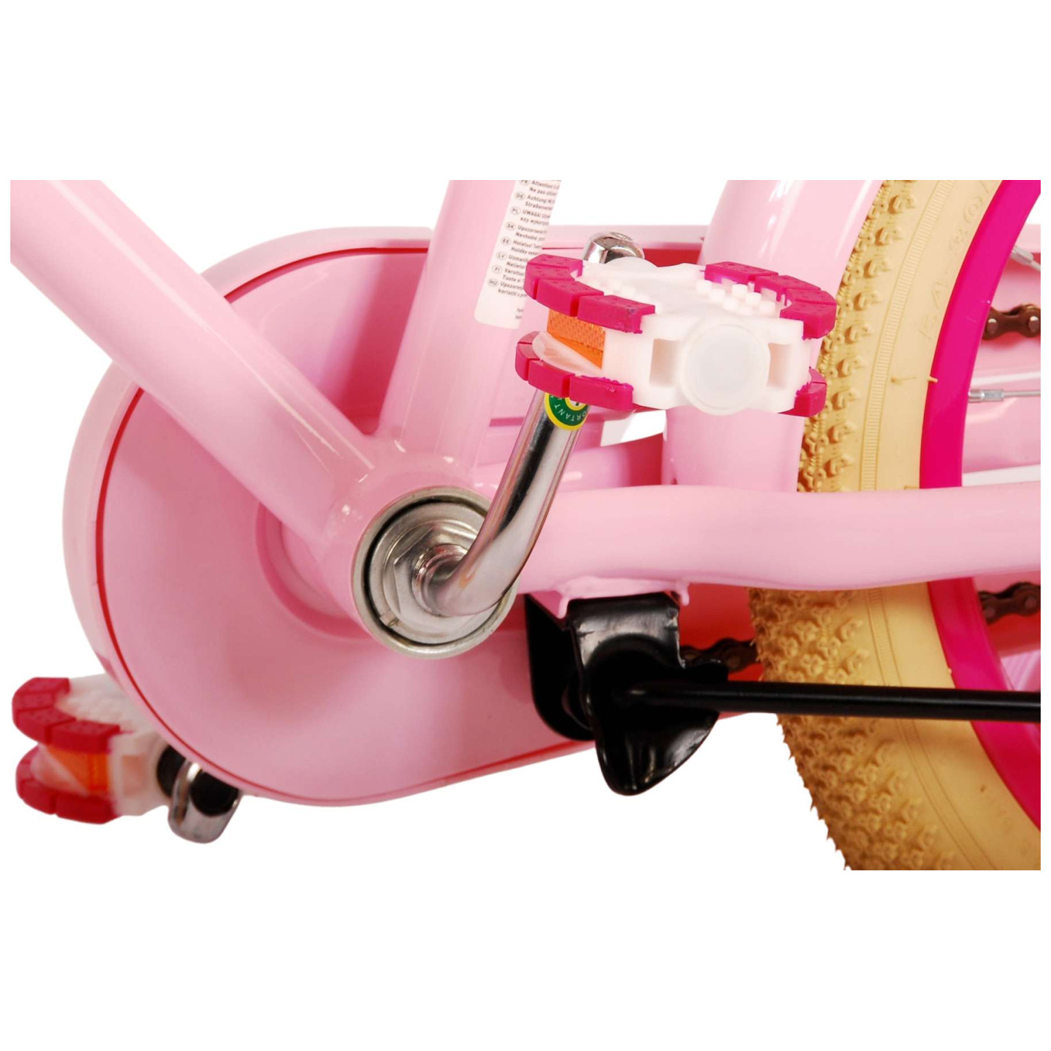 Volare Excellent Fiets - 16 inch - Roze