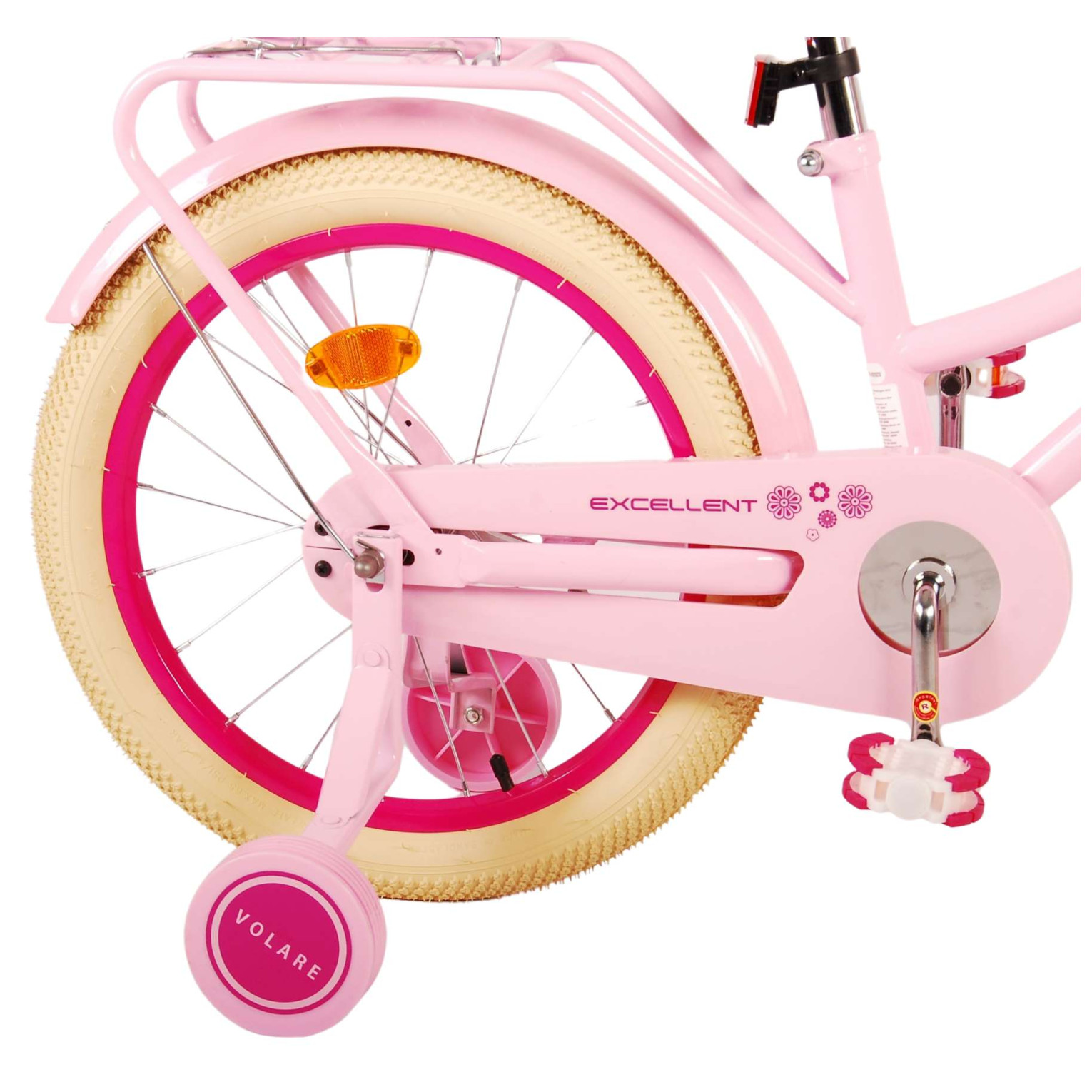 Volare Excellent Fiets -18 inch - Roze