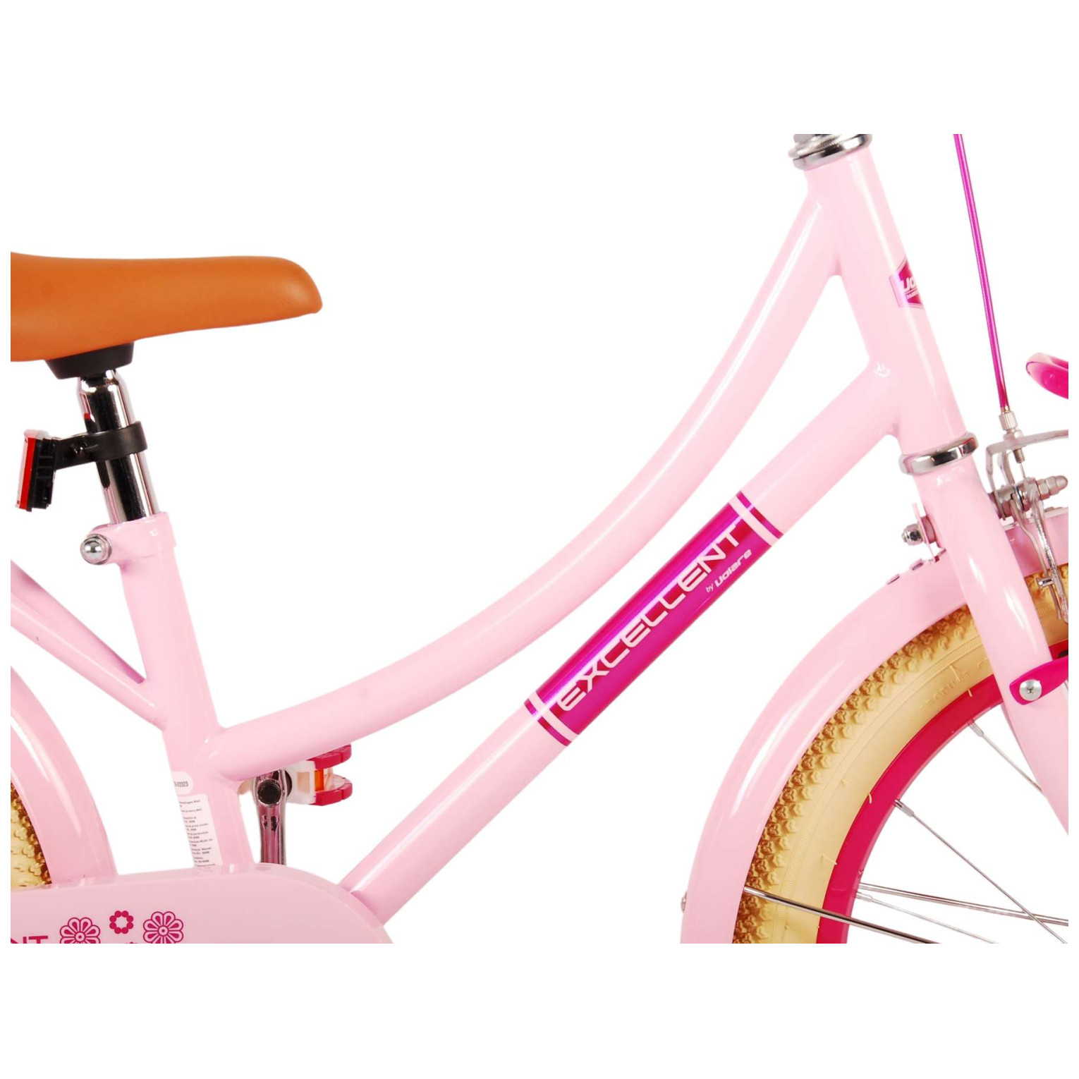 Volare Excellent Fiets -18 inch - Roze