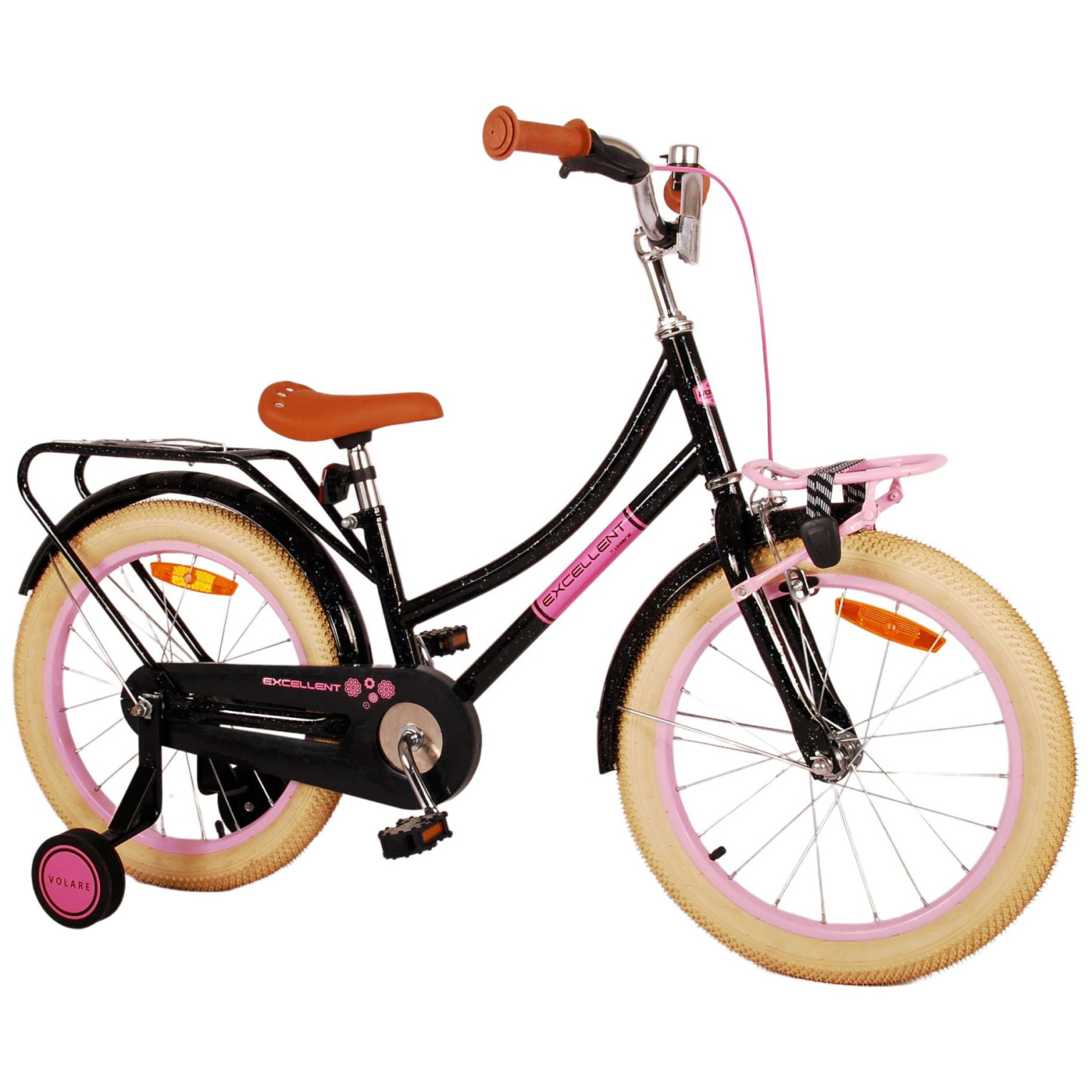 Volare Excellent Fiets -18 inch - Zwart