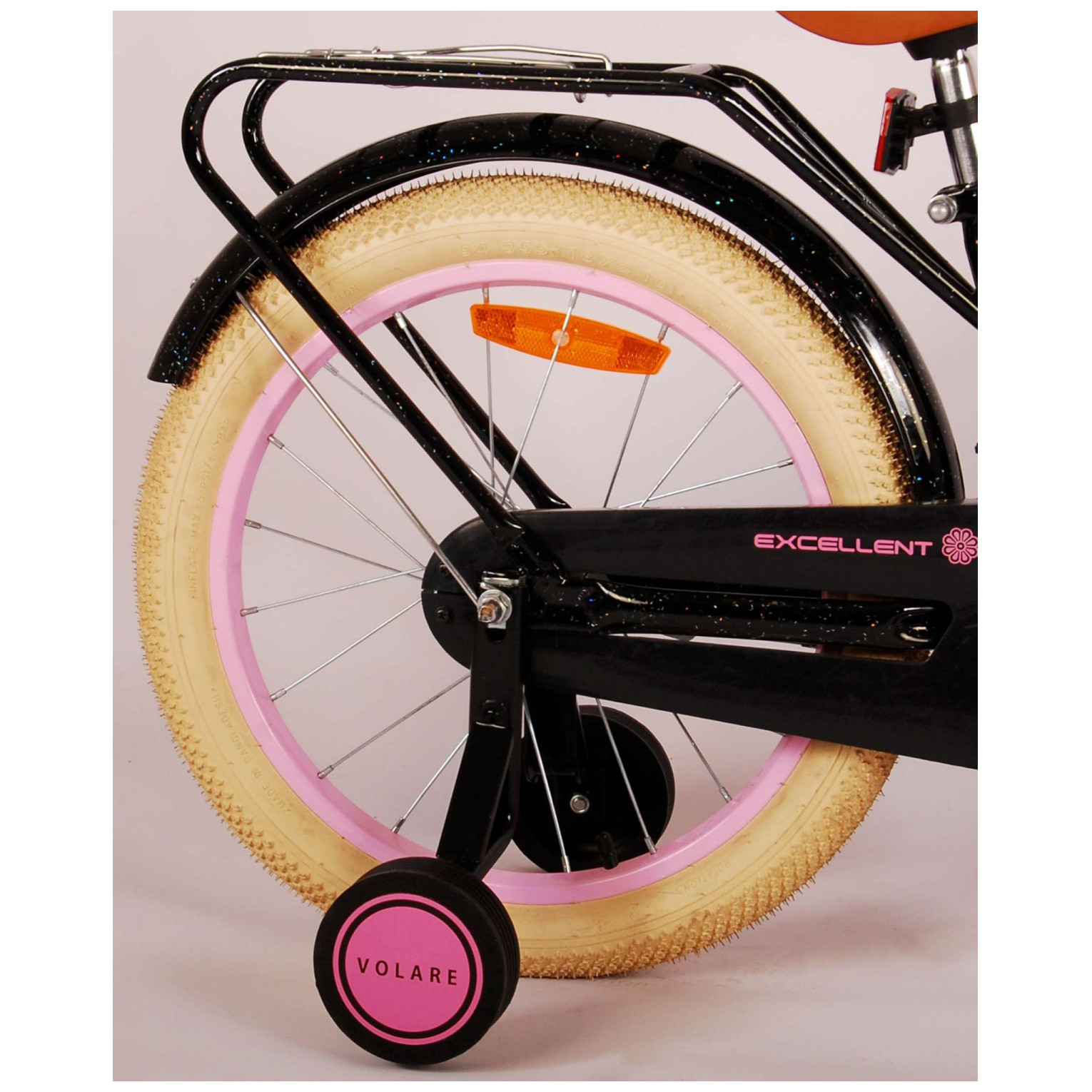 Volare Excellent Fiets -18 inch - Zwart