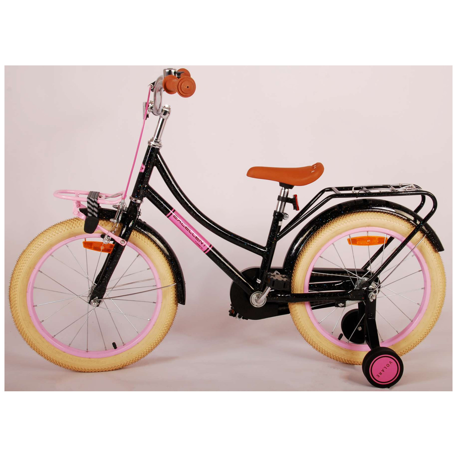 Volare Excellent Fiets -18 inch - Zwart