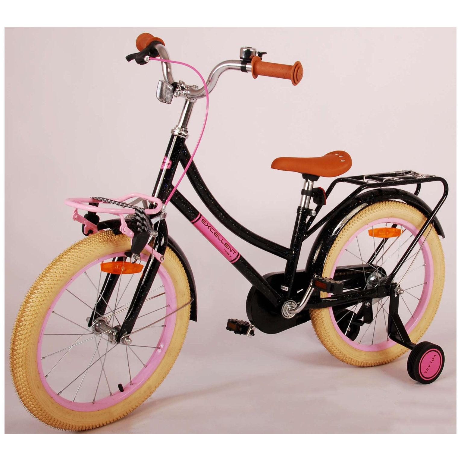 Volare Excellent Fiets -18 inch - Zwart