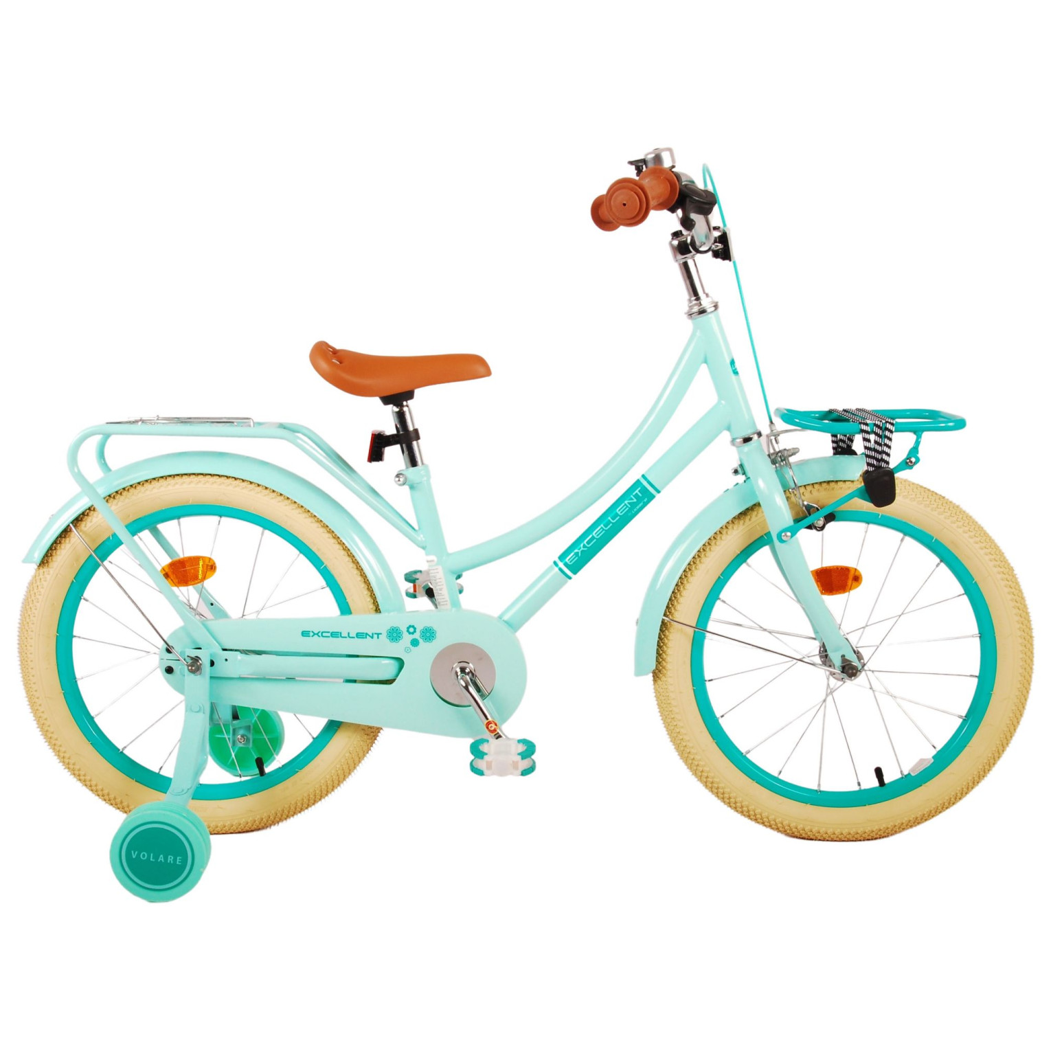 Volare Excellent Fiets - 18 inch - Groen