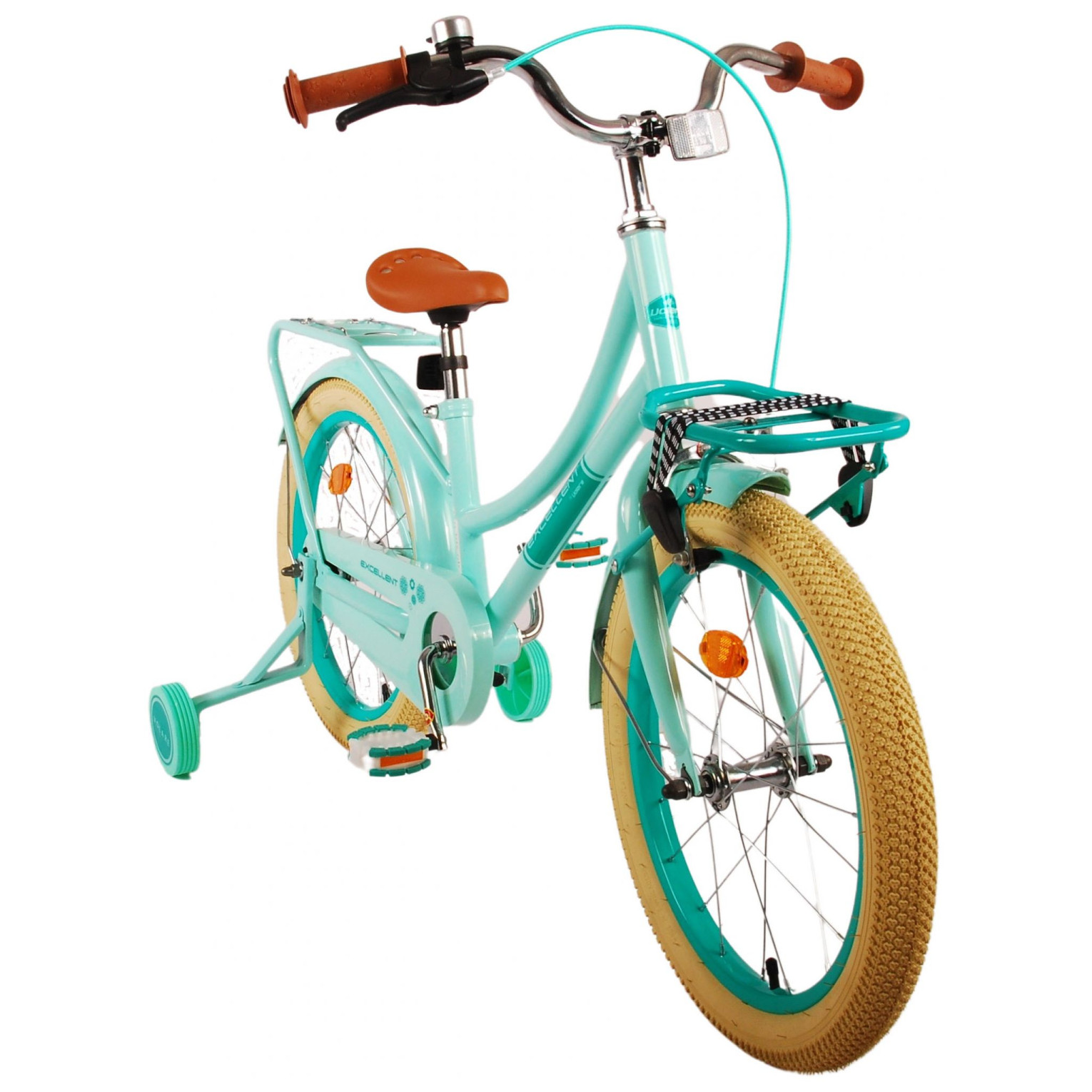 Volare Excellent Fiets - 18 inch - Groen