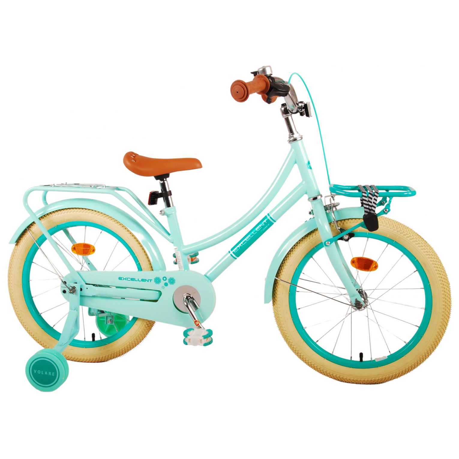 Volare Excellent Fiets - 18 inch - Groen