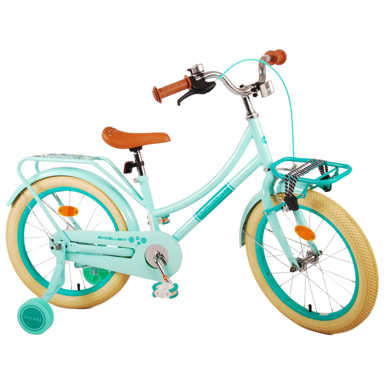 Volare Excellent Fiets - 18 inch - Groen