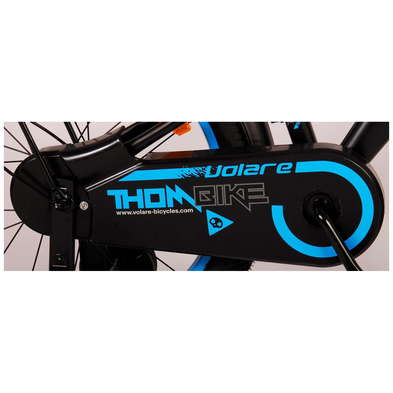 Volare Thombike Fiets - 18 inch - Zwart Blauw