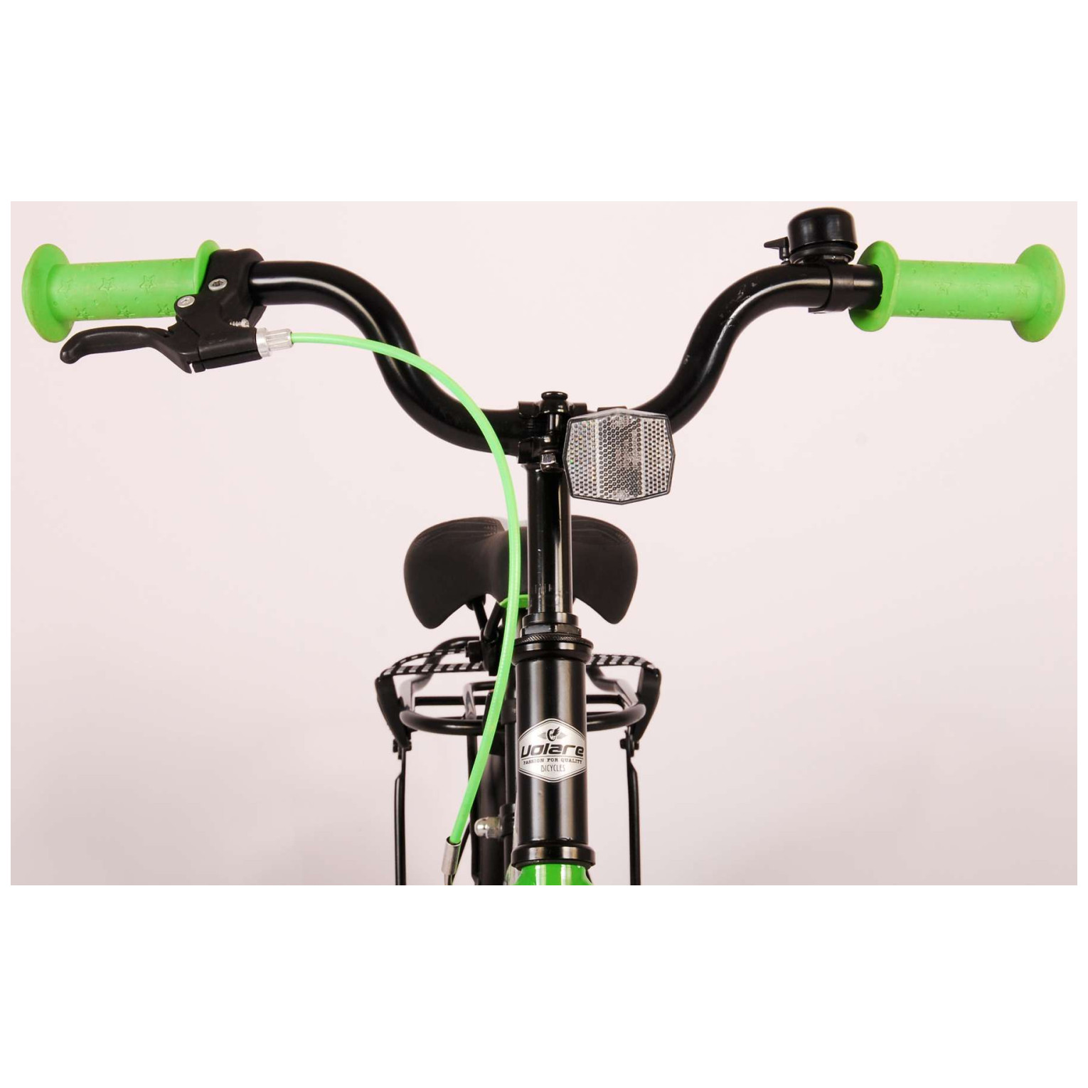 Volare Thombike Fiets - 16 inch - Zwart Groen