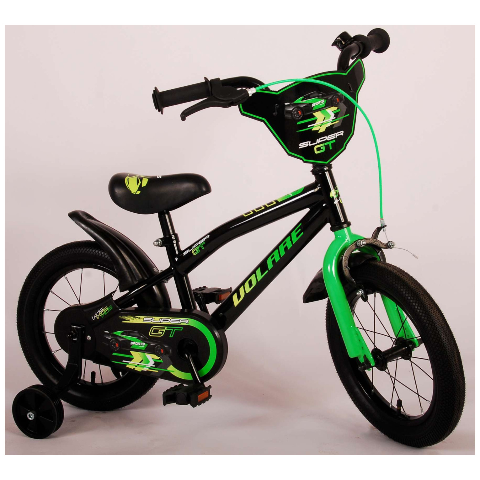 Volare Super GT Fiets - 14 inch - Groen