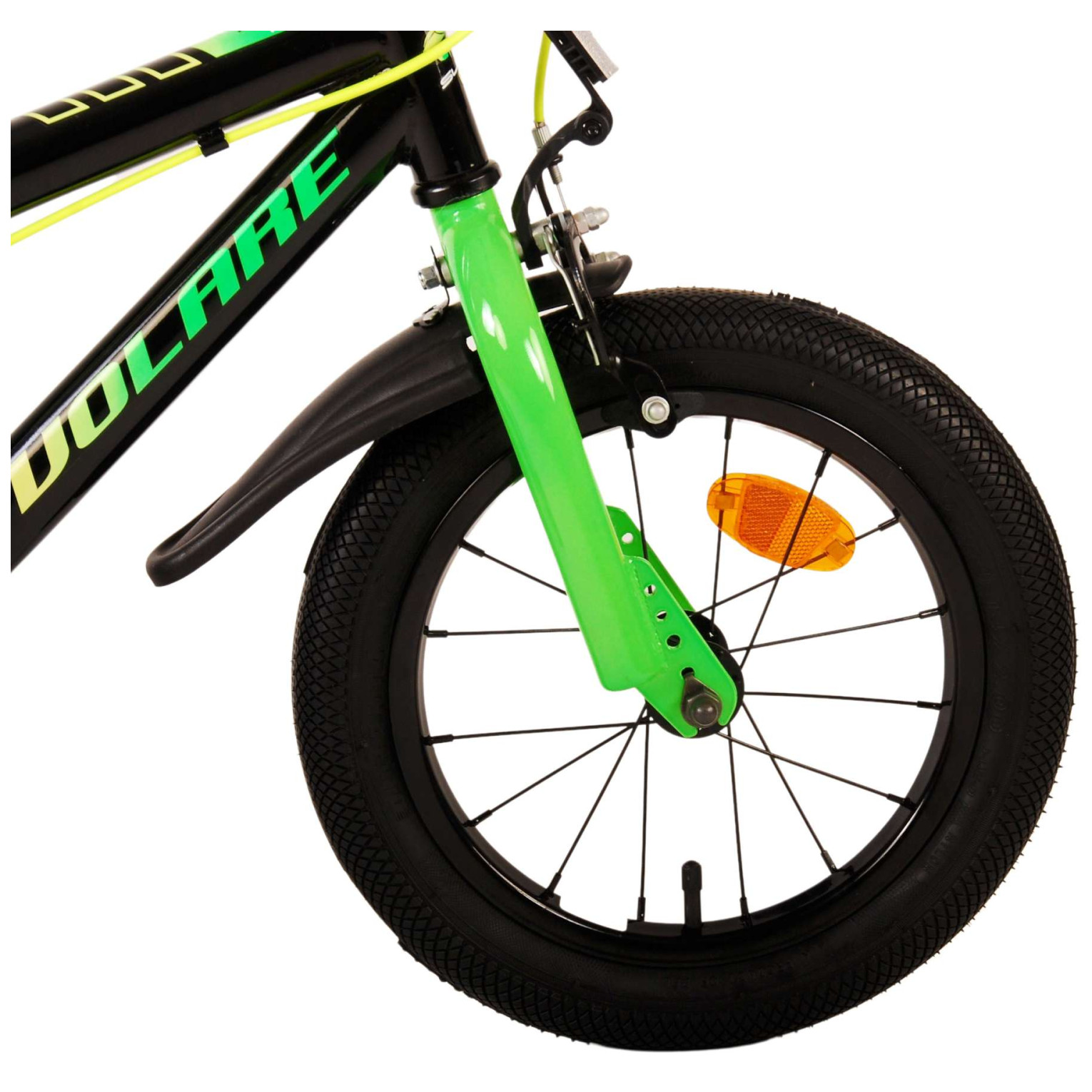 Volare Super GT Fiets - 14 inch - Groen - Twee handremmen