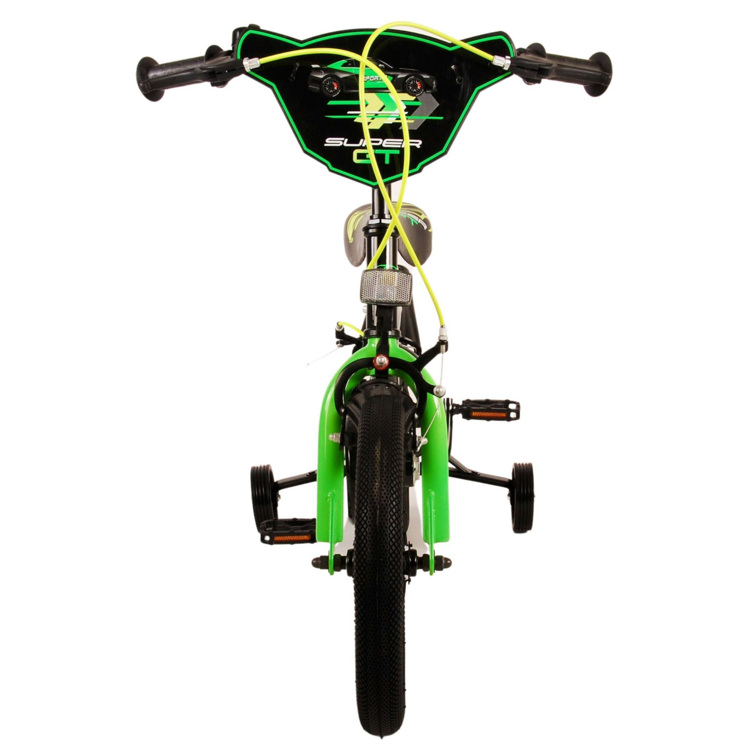 Volare Super GT Fiets - 14 inch - Groen - Twee handremmen