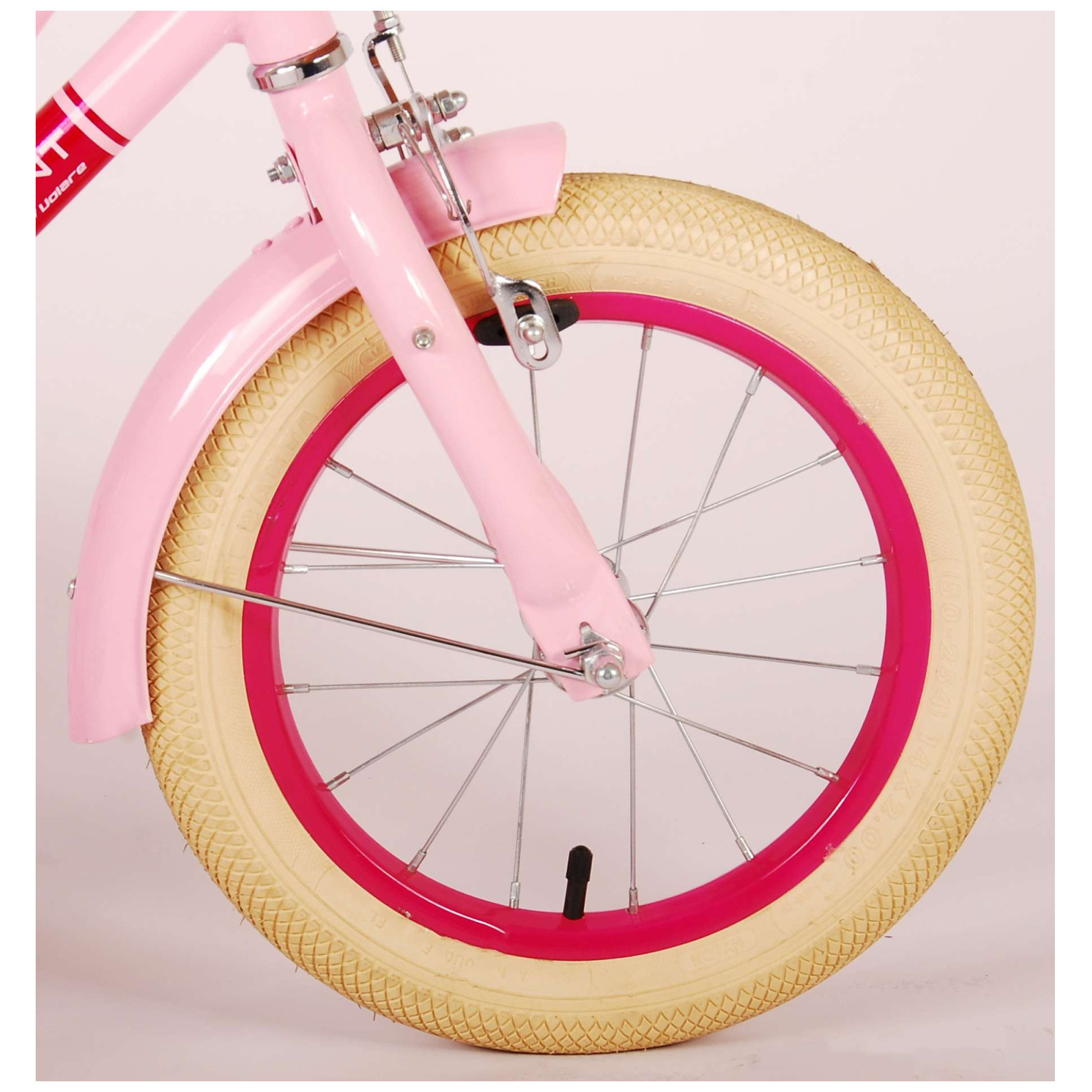 Volare Excellent Fiets - 14 inch - Roze