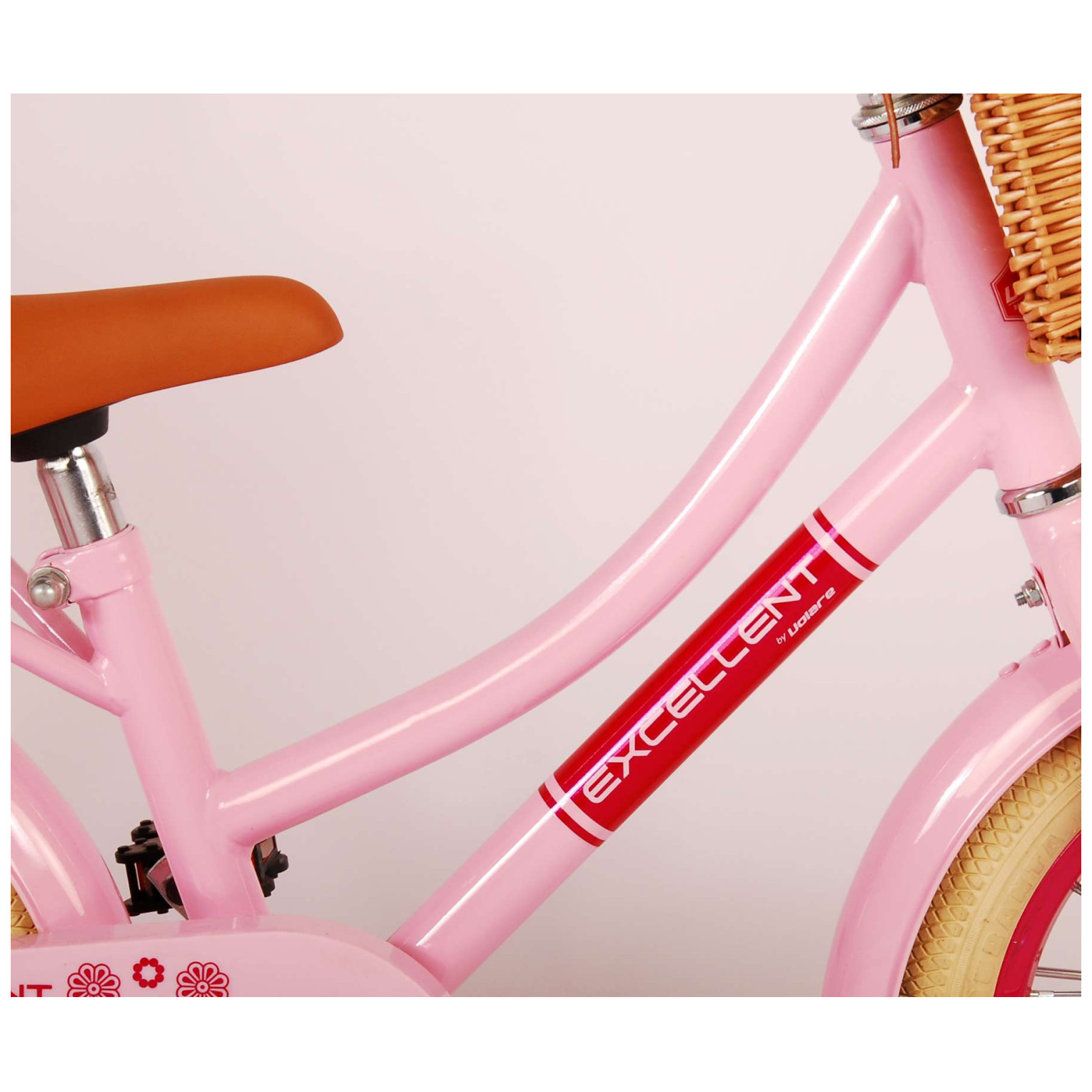 Volare Excellent Fiets - 14 inch - Roze