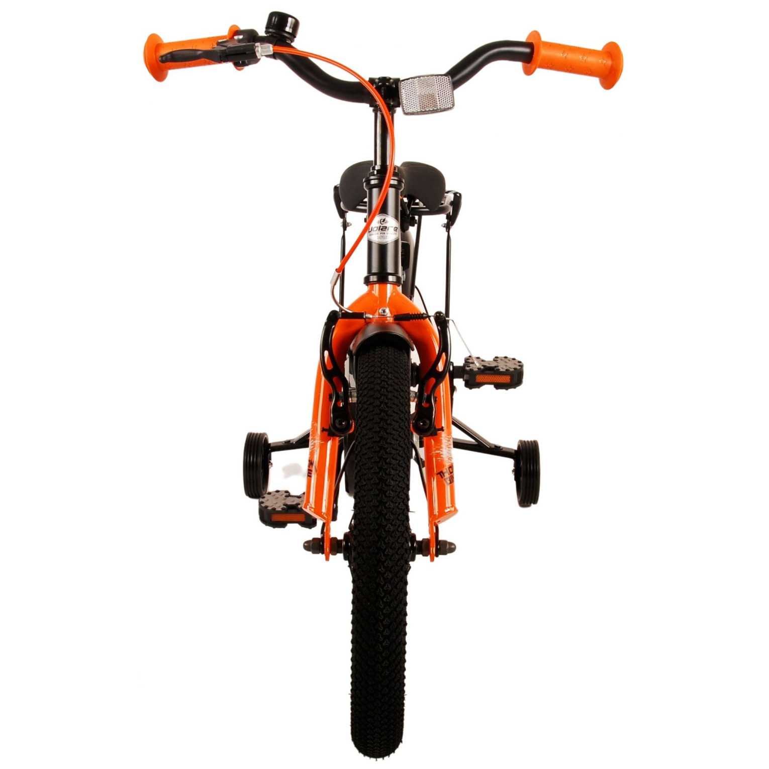 Volare Thombike Fiets - 16 inch - Zwart Oranje