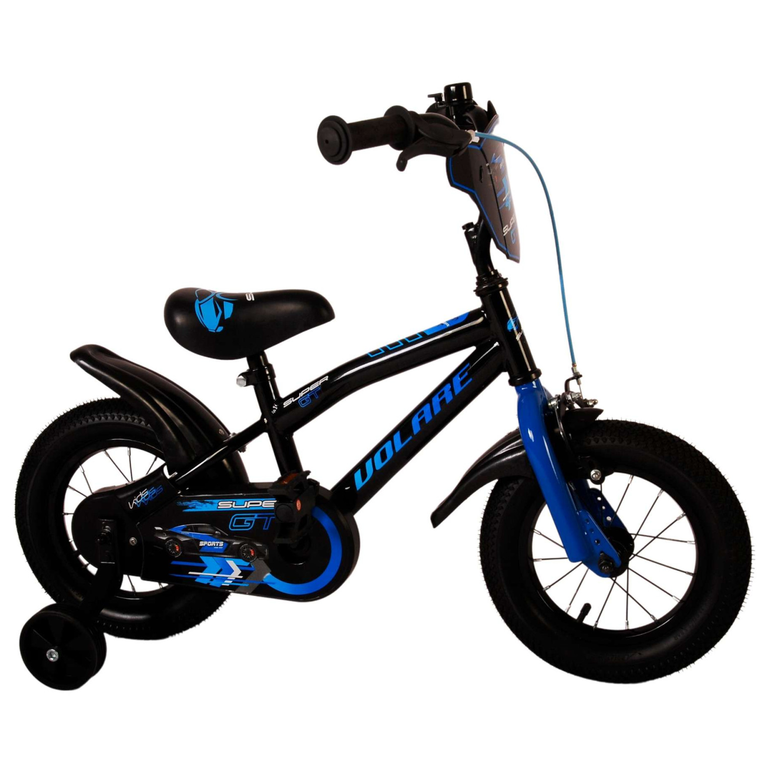 Volare Super GT Fiets - 12 inch - Blauw