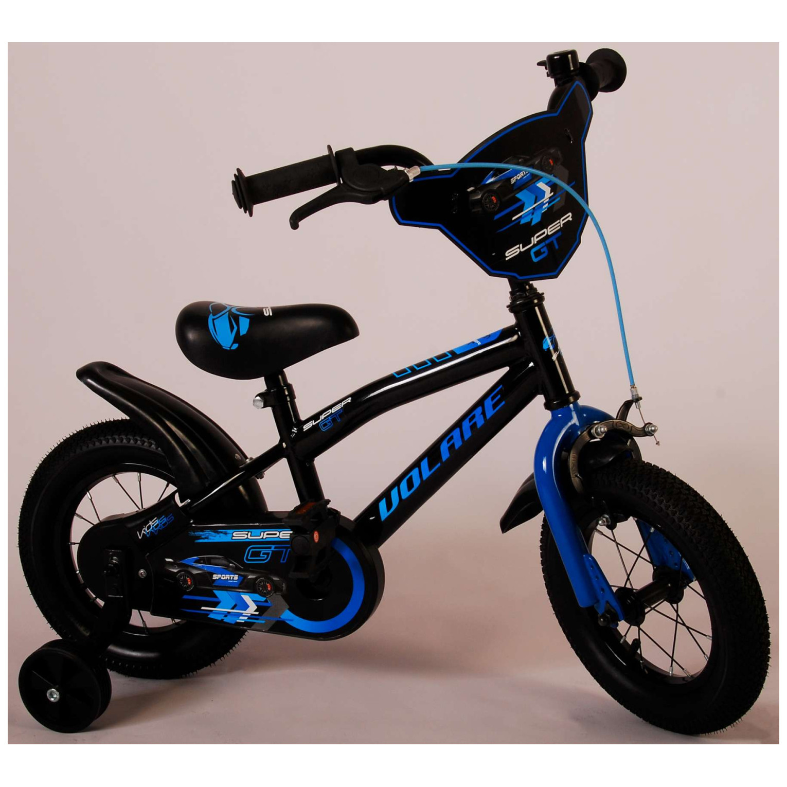 Volare Super GT Fiets - 12 inch - Blauw