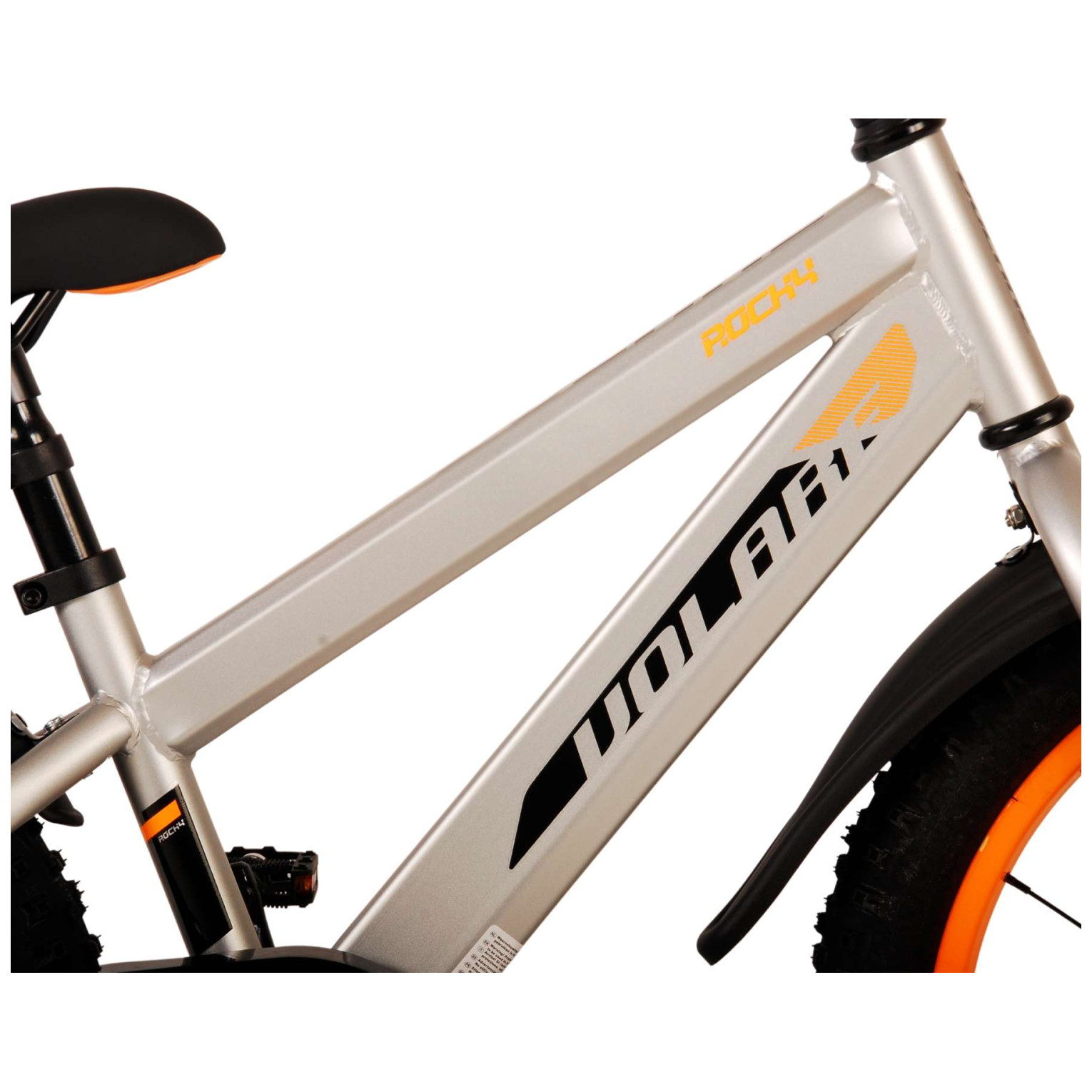 Volare Rocky Fiets - 18 inch - Grijs