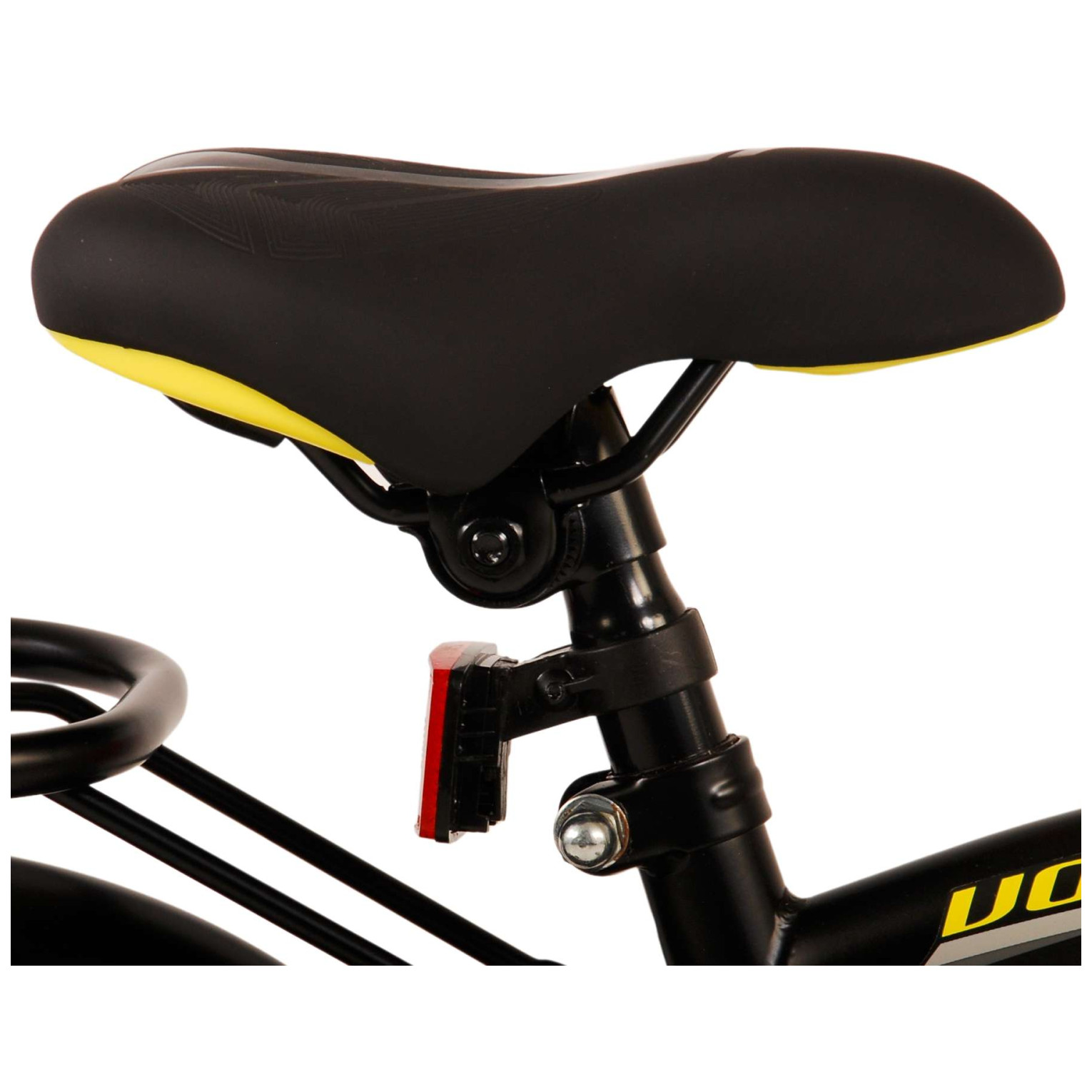 Volare Thombike Fiets - 12 inch - Zwart Geel