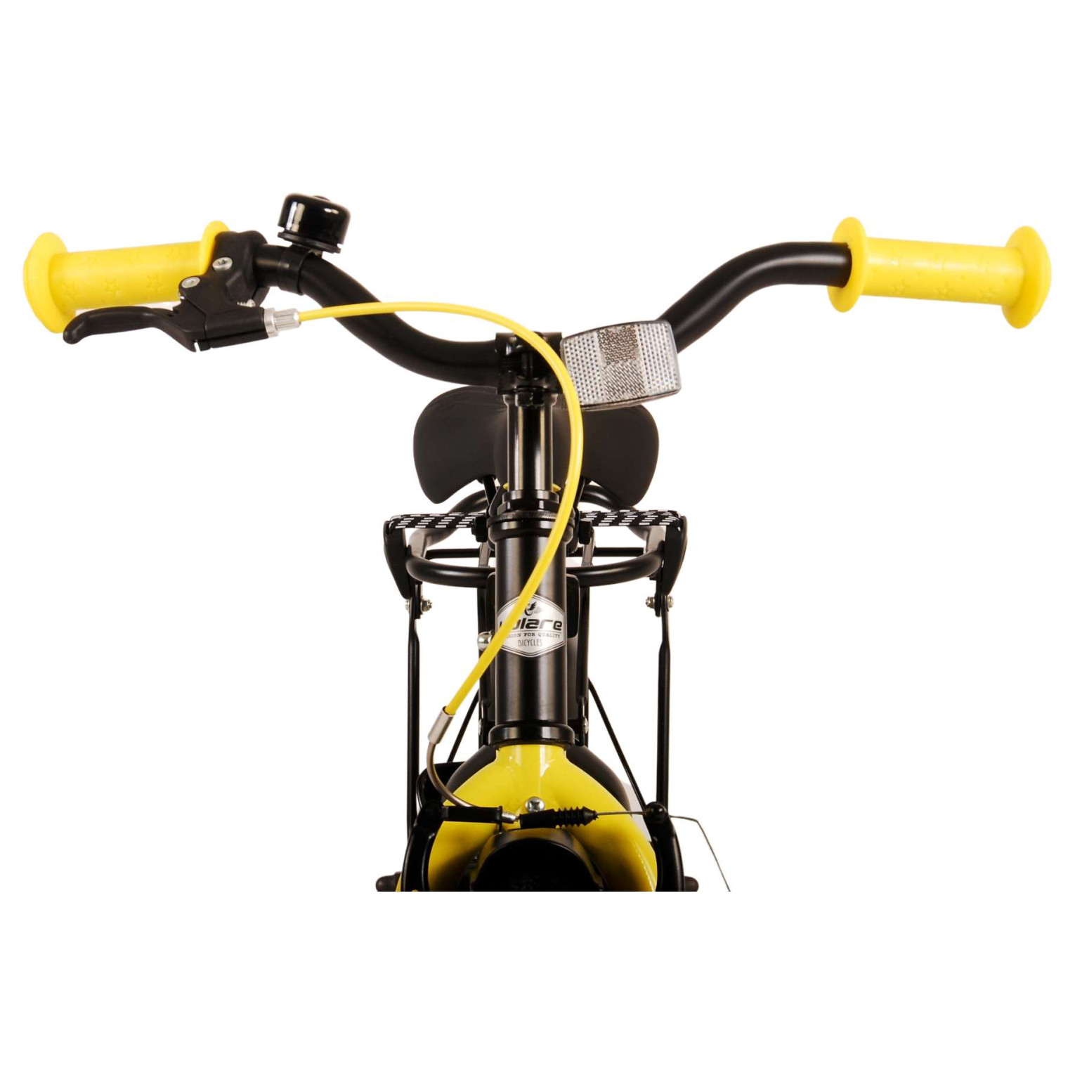 Vélo Volare Thombike - 12 pouces - Noir Jaune