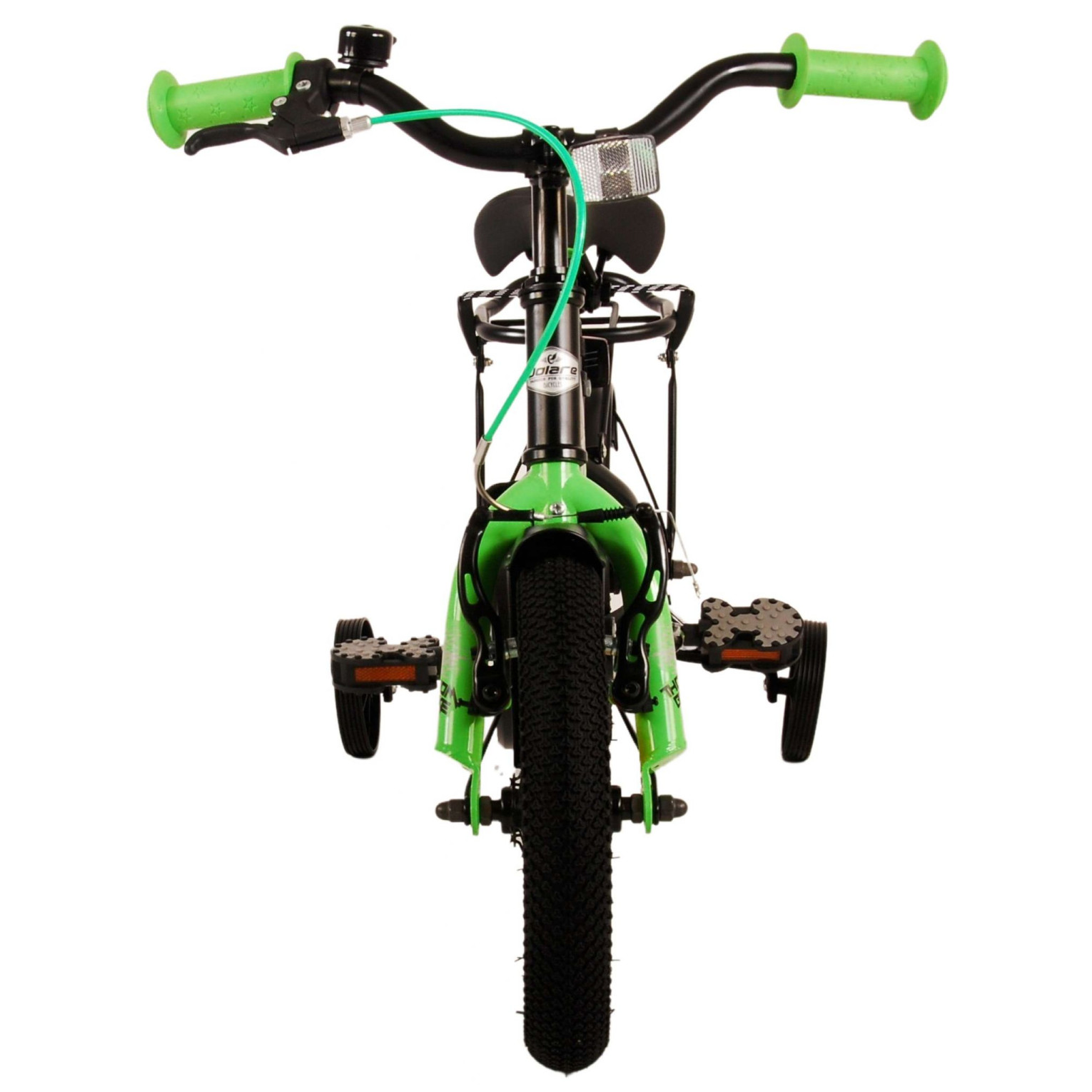 Volare Thombike Fiets - 12 inch - Zwart Groen