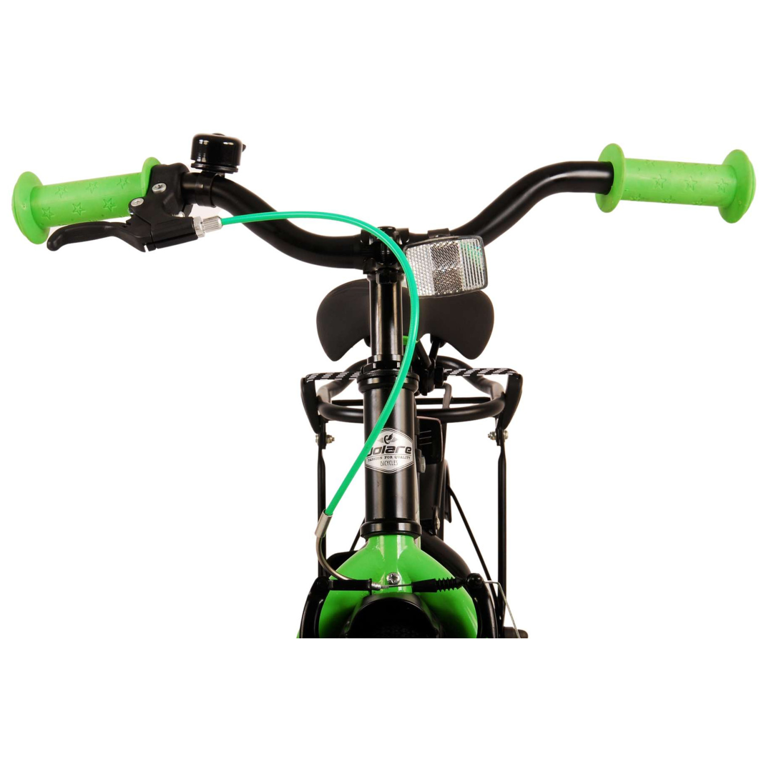 Volare Thombike Fiets - 12 inch - Zwart Groen