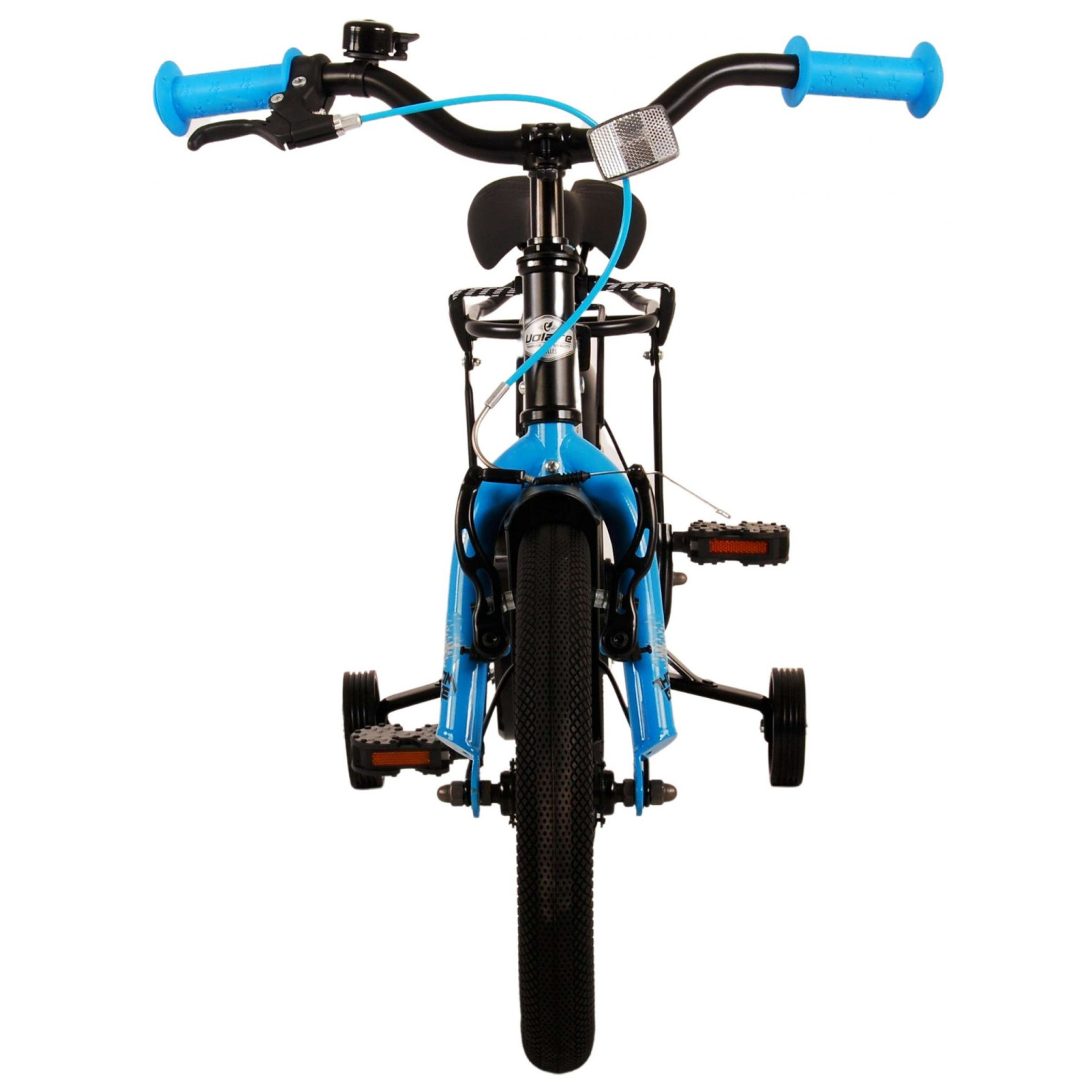 Volare Thombike Fiets - 14 inch - Zwart Blauw