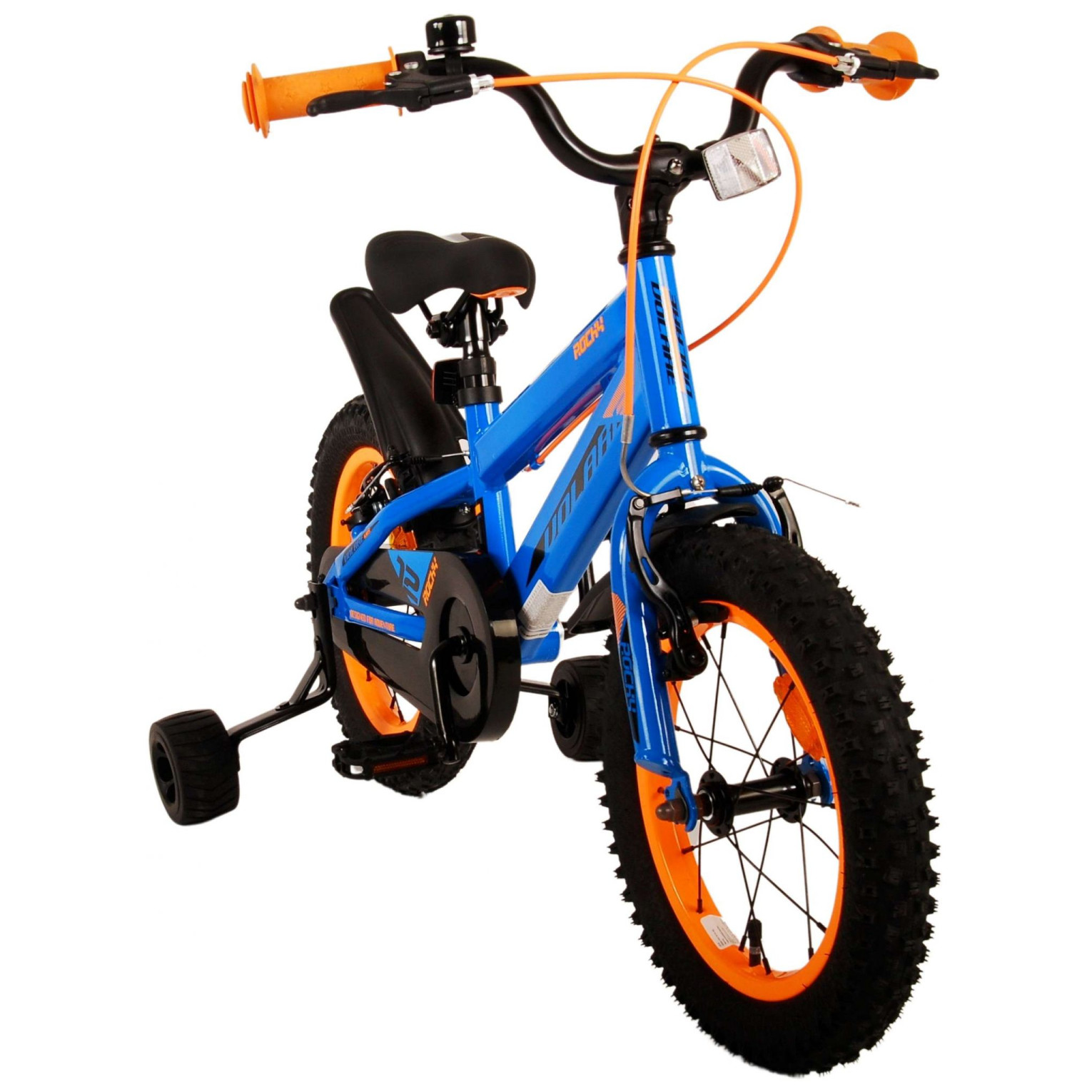 Volare Rocky Fiets - 14 inch - Blauw - Twee handremmen