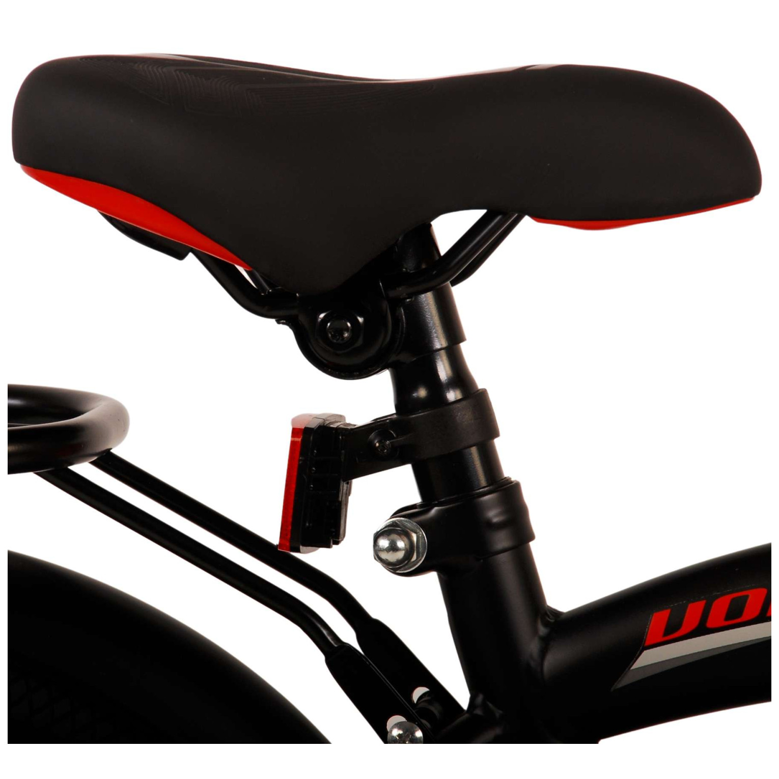 Volare Thombike Fiets - 14 inch - Zwart Rood