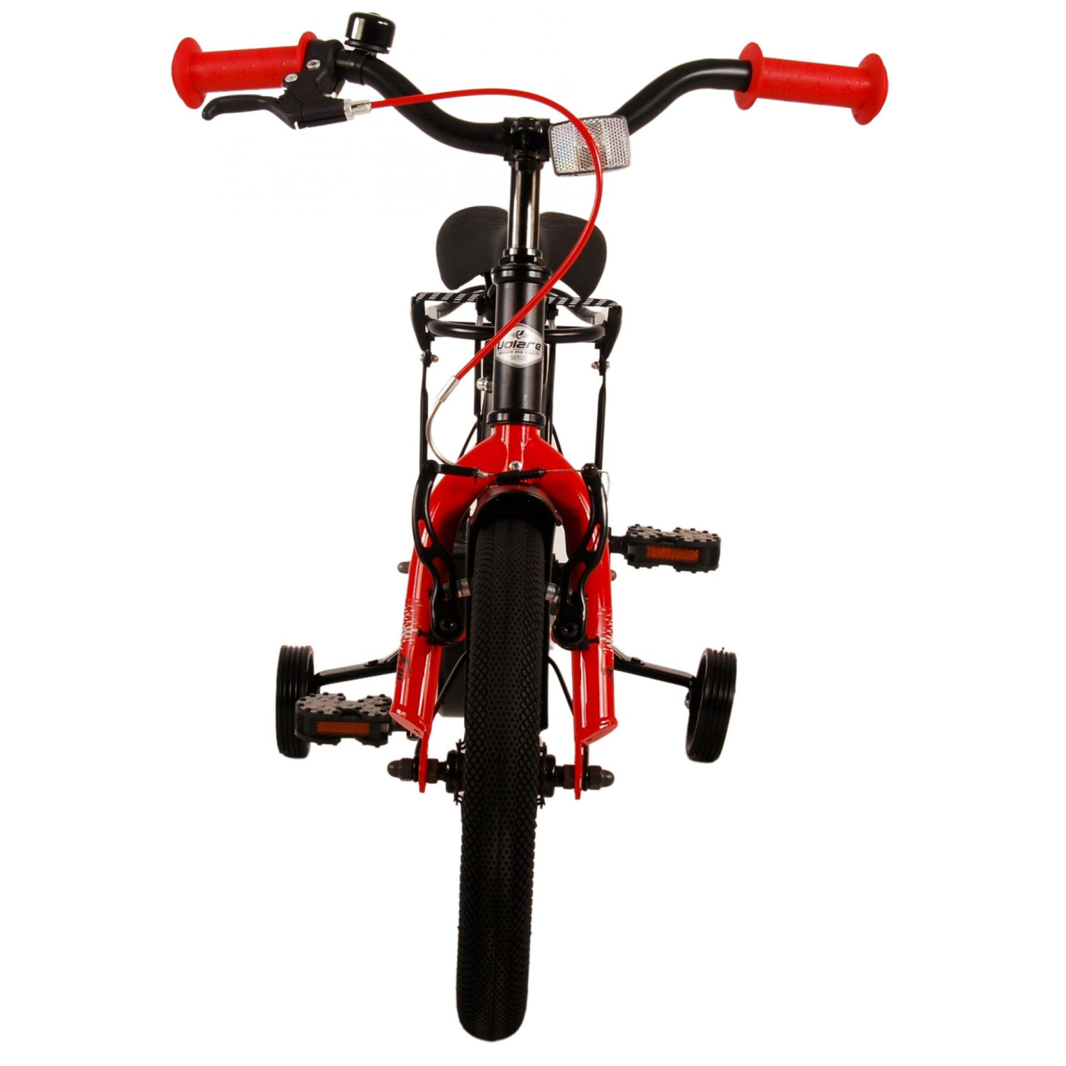 Vélo Volare Thombike - 14 pouces - Noir Rouge